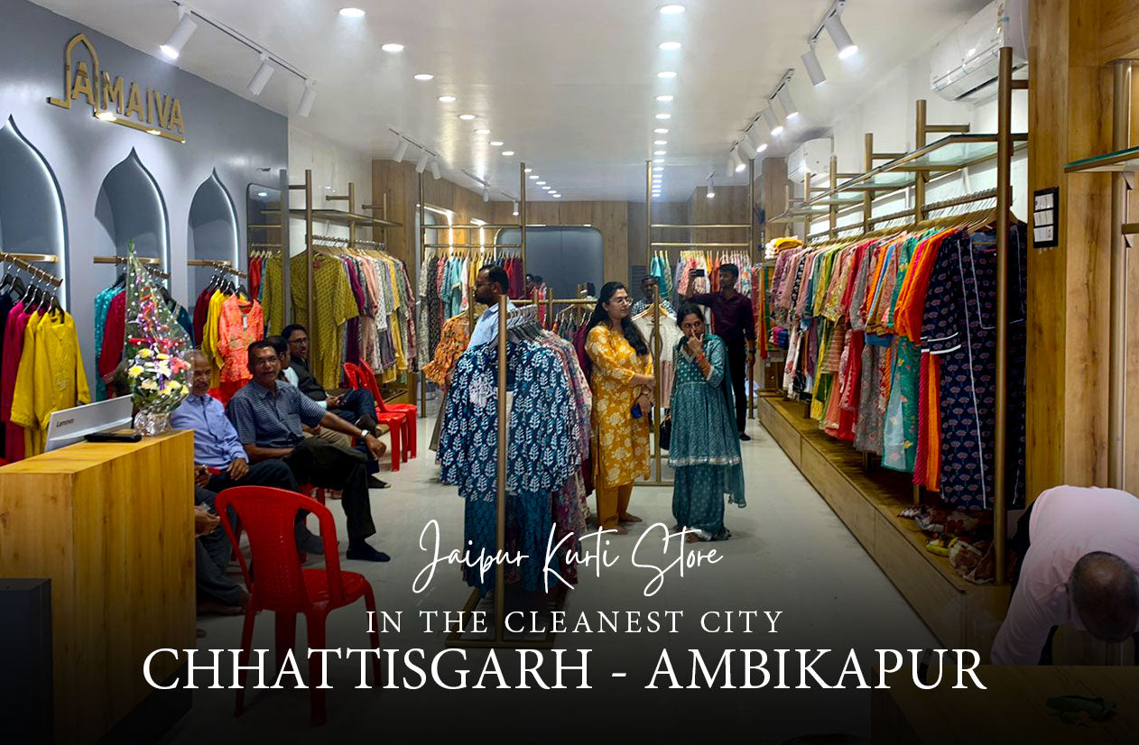 Jaipur Kurti Store in the Cleanest City of Chhattisgarh - Ambikapur 