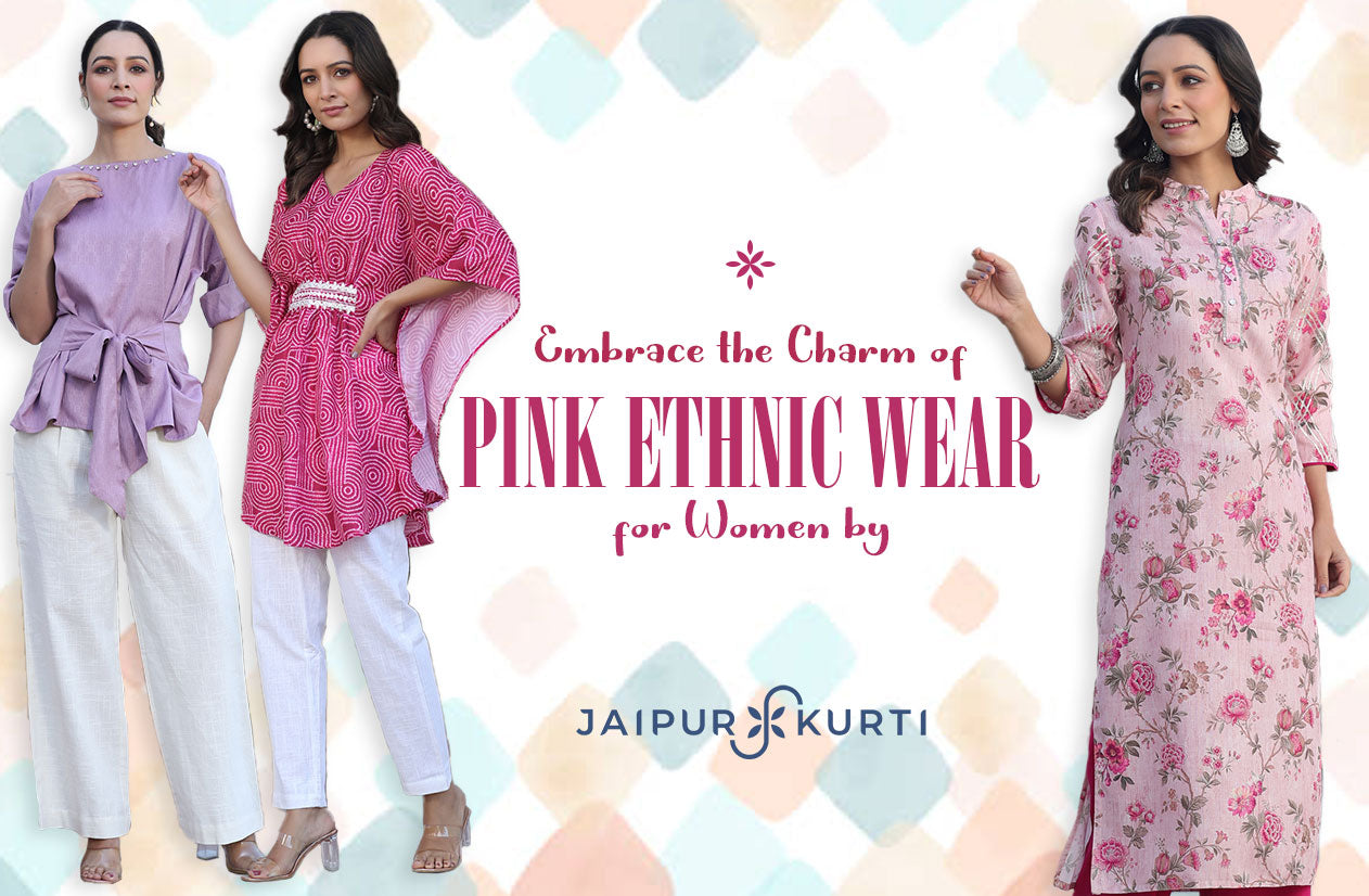 Pink Ethnic Wear Outfits 