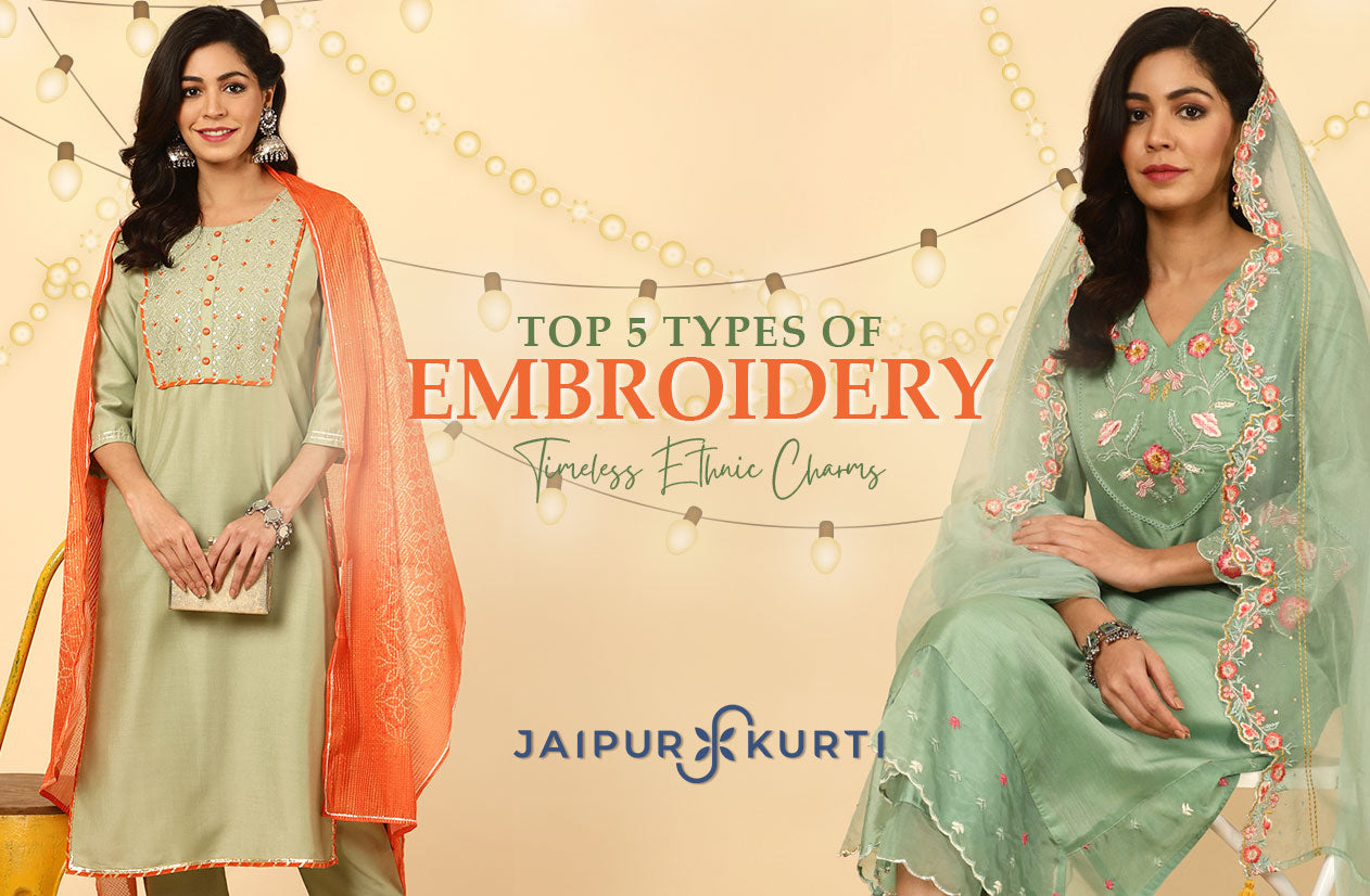 Top 5 Types of Embroidery
