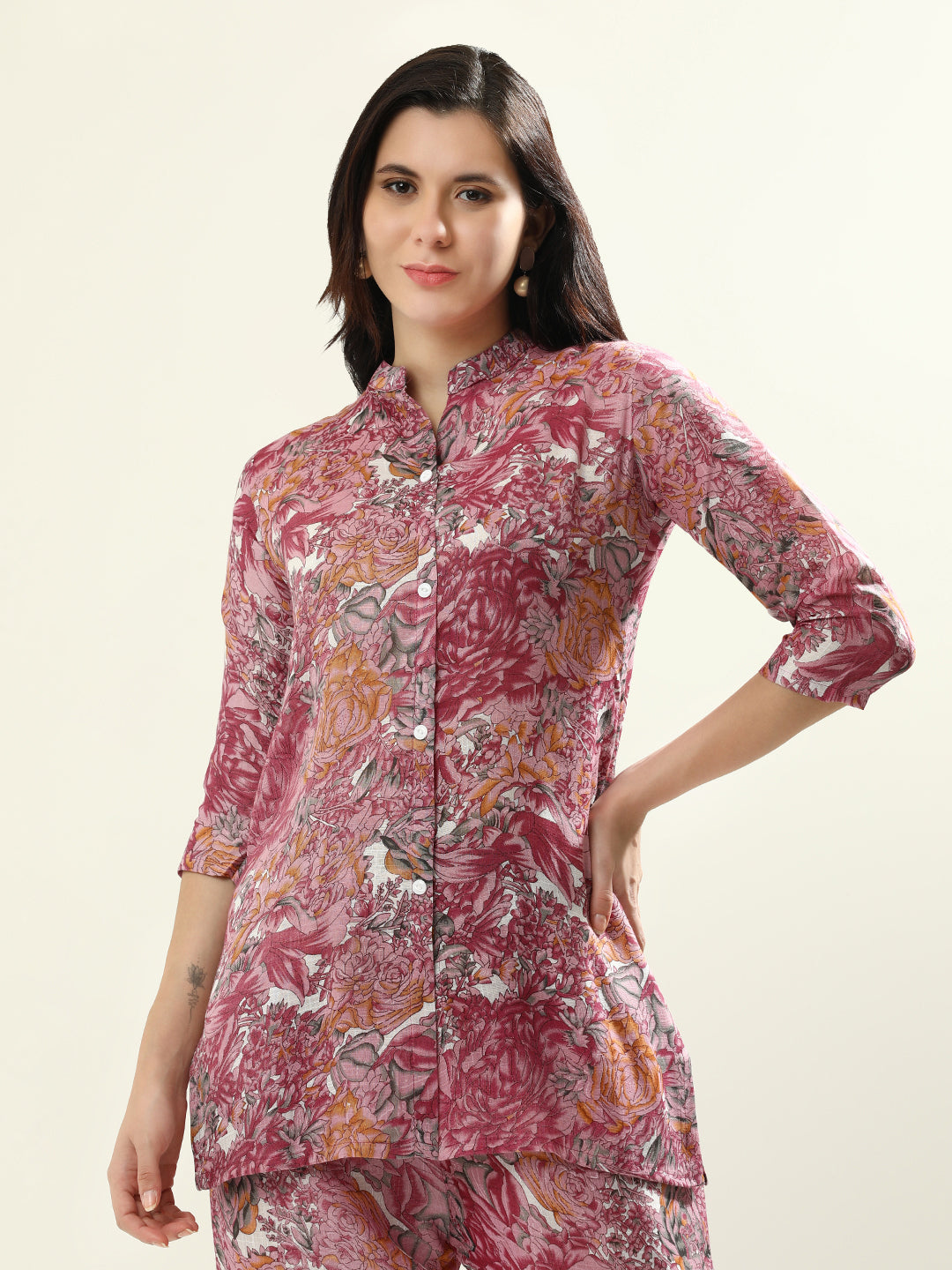 Printed Floral Pure Cotton Co-Ord Sets