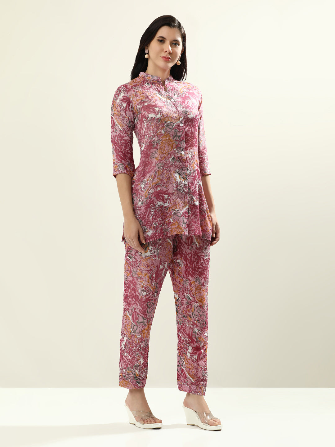 Printed Floral Pure Cotton Co-Ord Sets