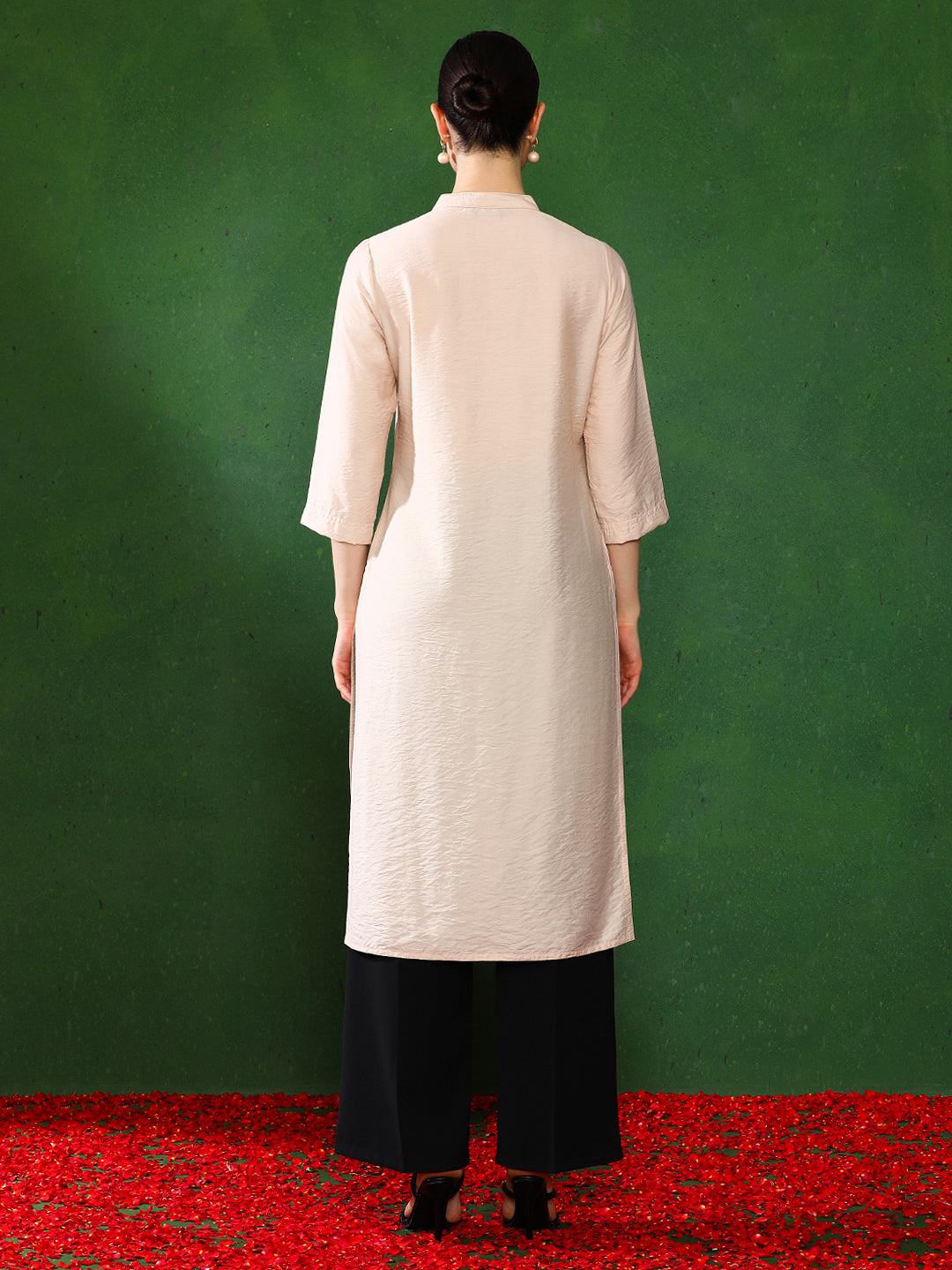 Solid Straight Kurta