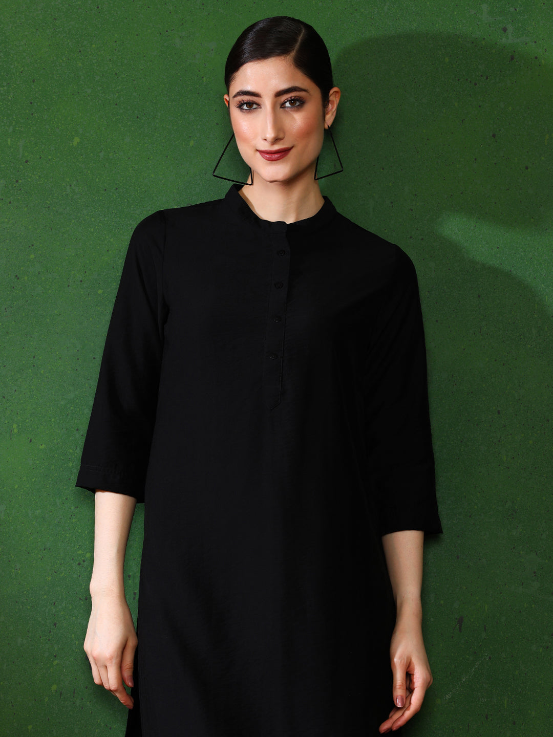 Solid Straight Kurta