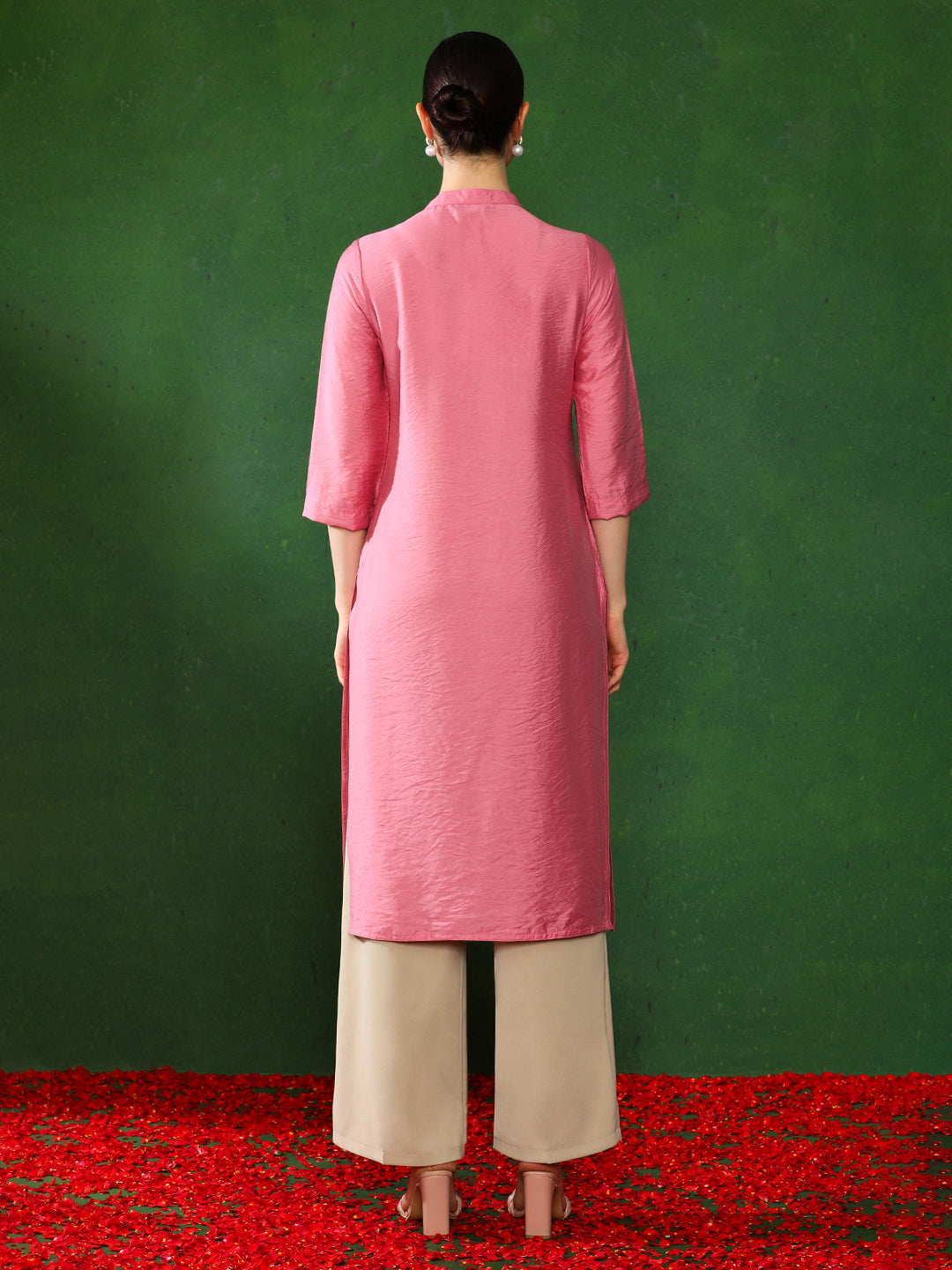 Solid Straight Kurta