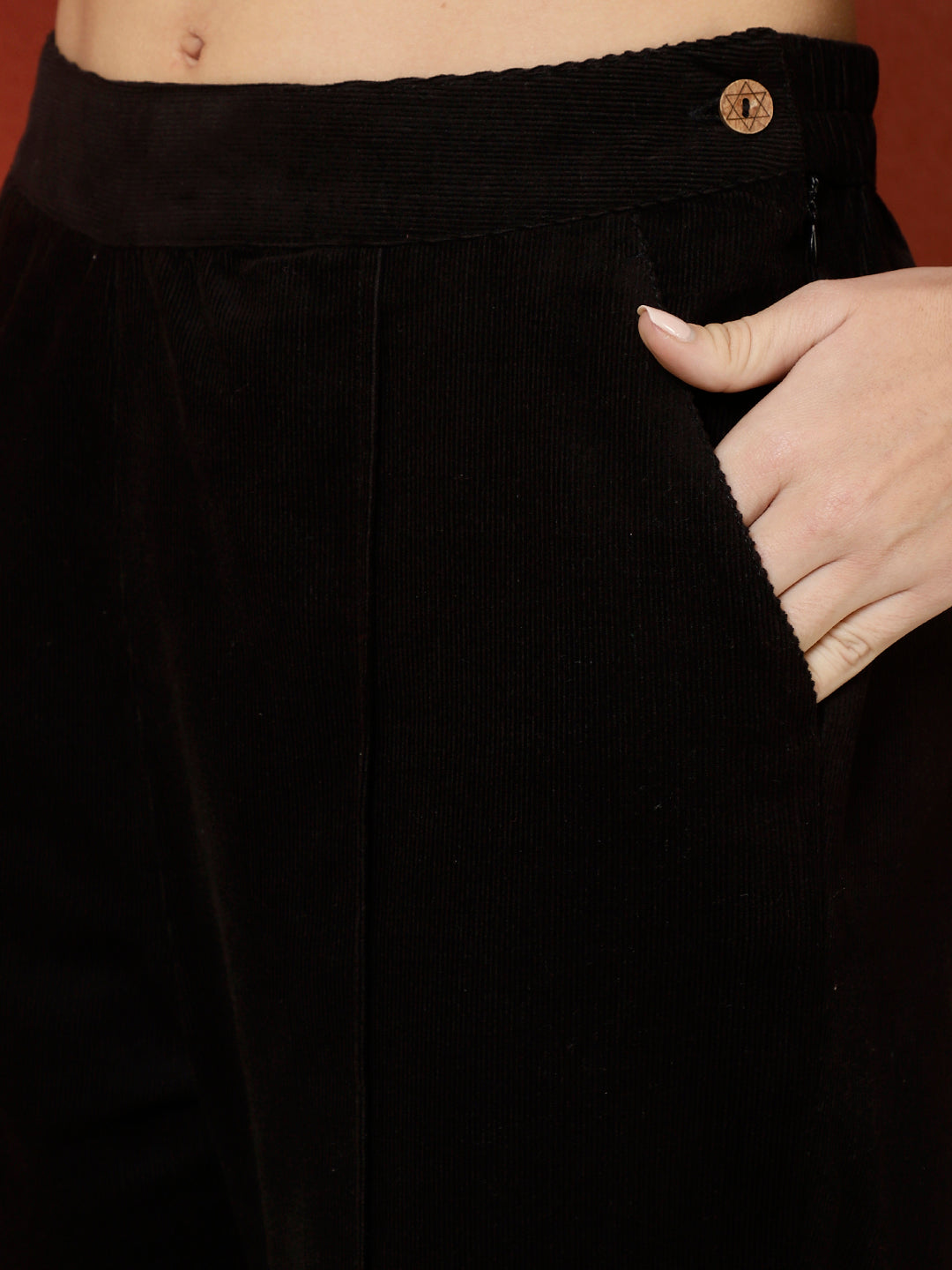 Black Corduroy Pants