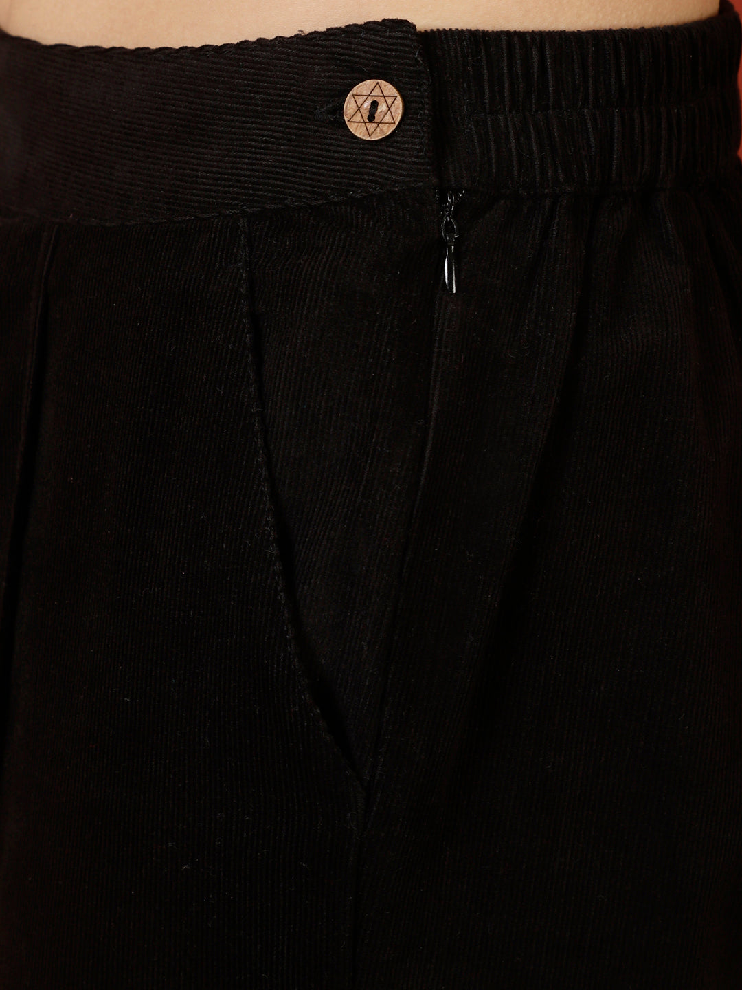 Black Corduroy Pants