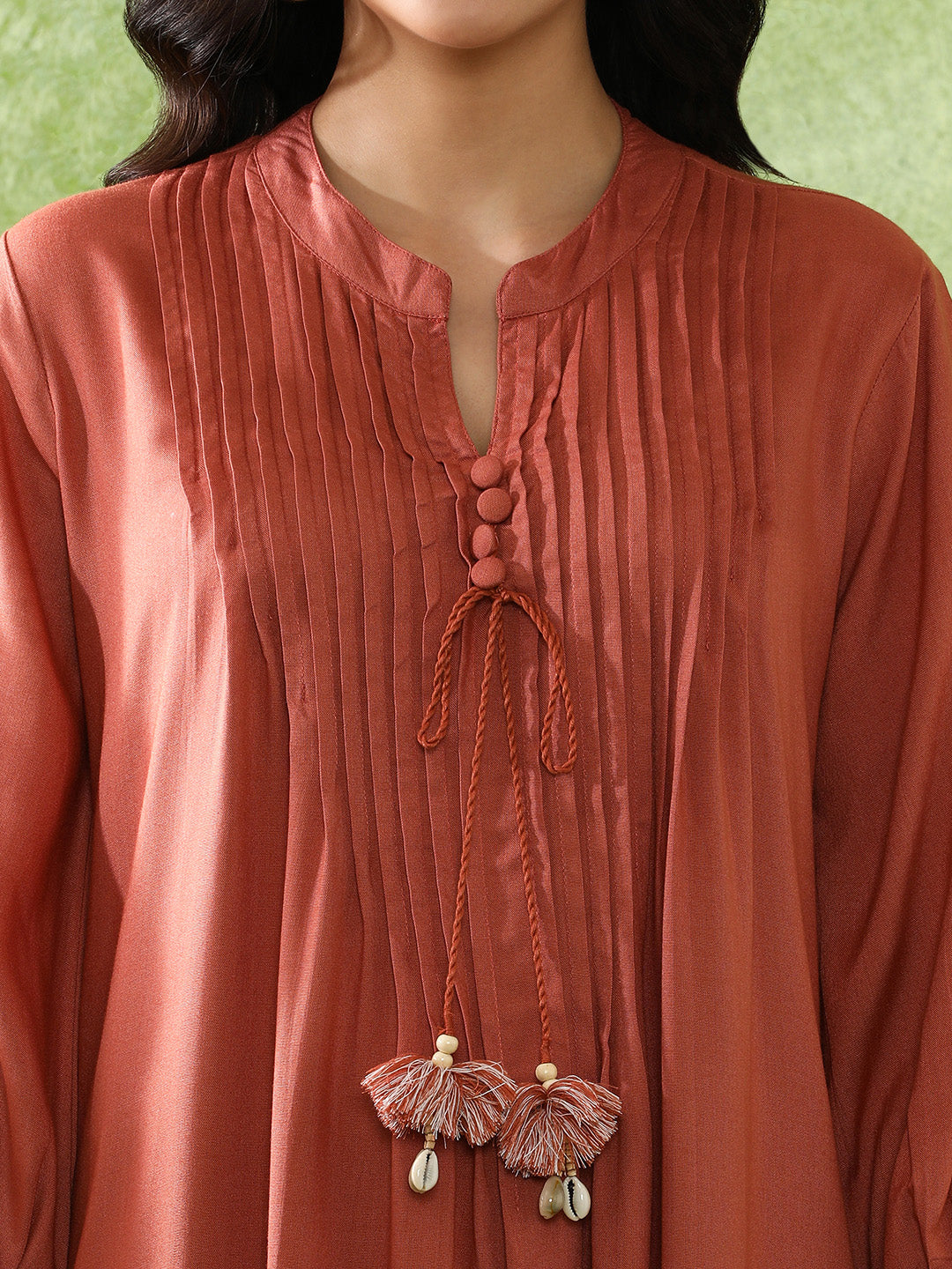 Embroidered Straight Kurta & Trousers Sets