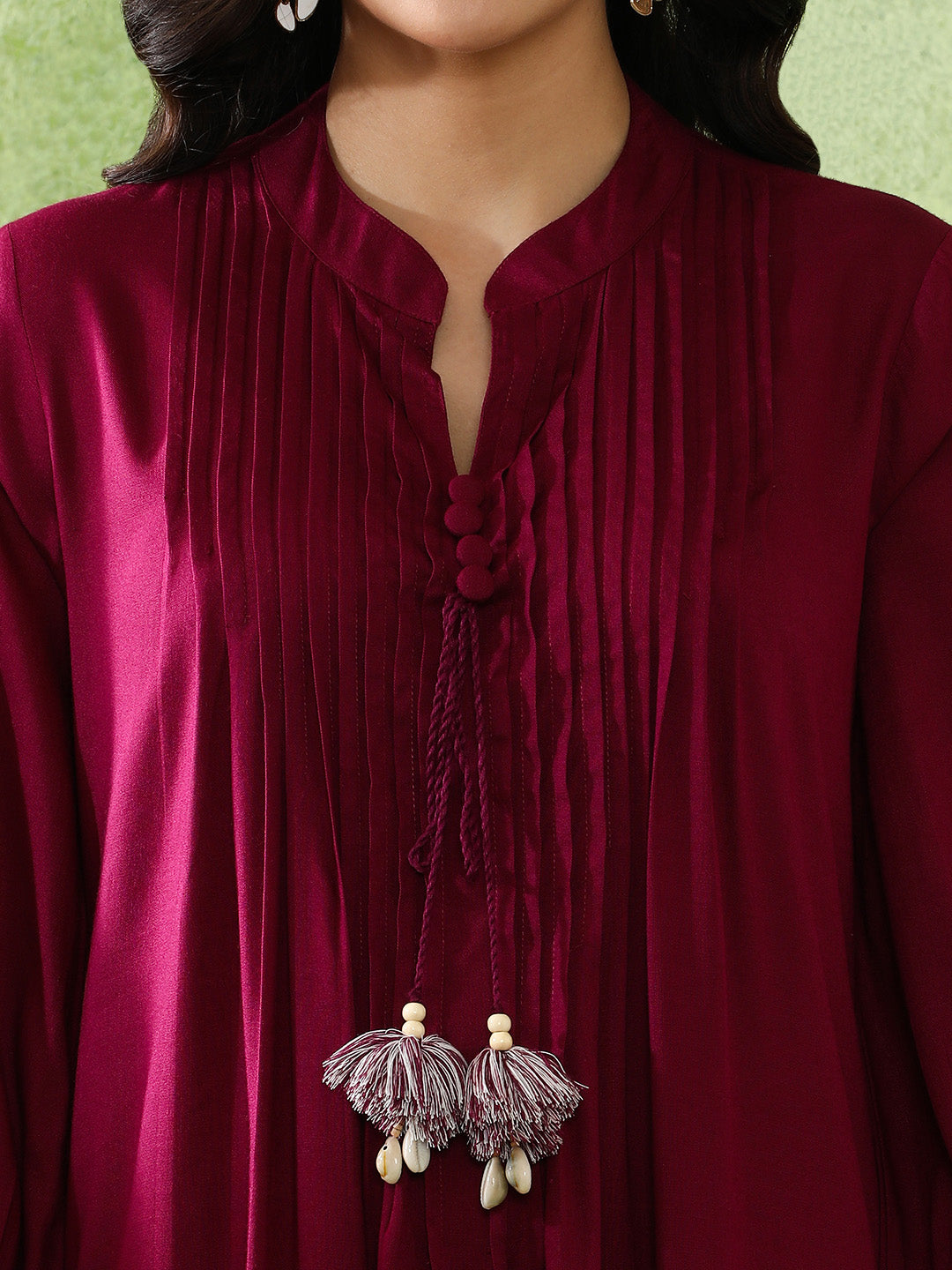 Embroidered Straight Kurta & Trousers Sets