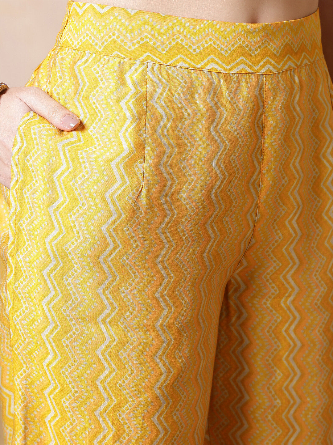 Floral Embroidered Straight Kurta & Trousers Sets