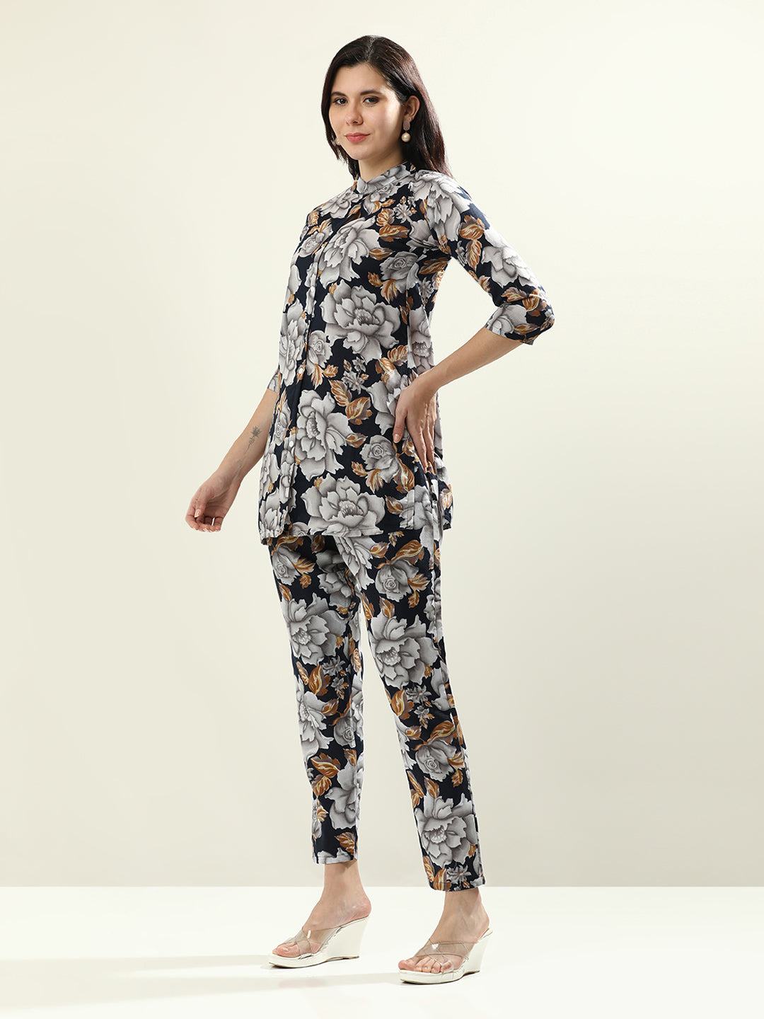 Printed Floral Pure Cotton Co-Ord Sets