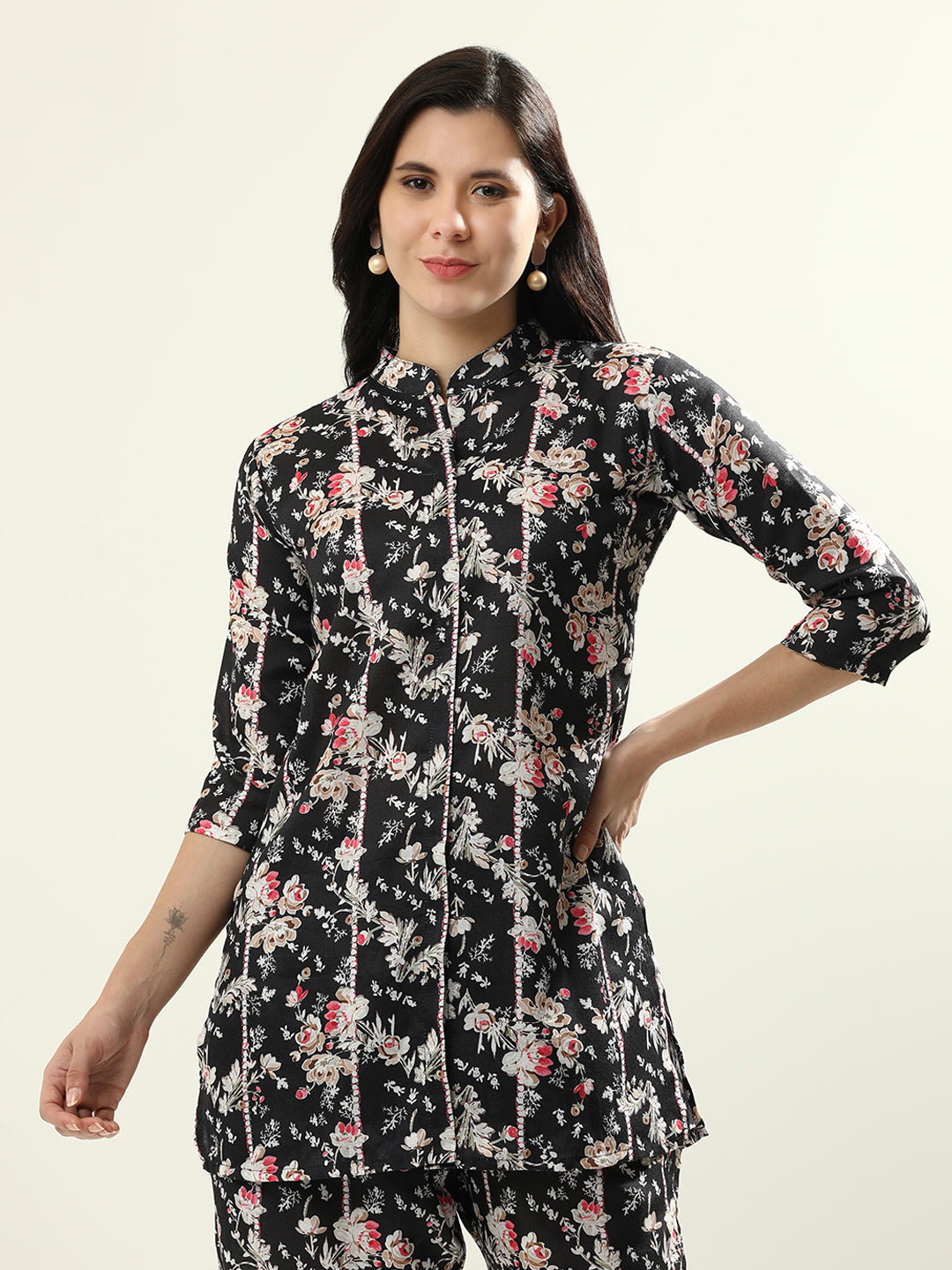 Printed Floral Pure Cotton Co-Ord Sets