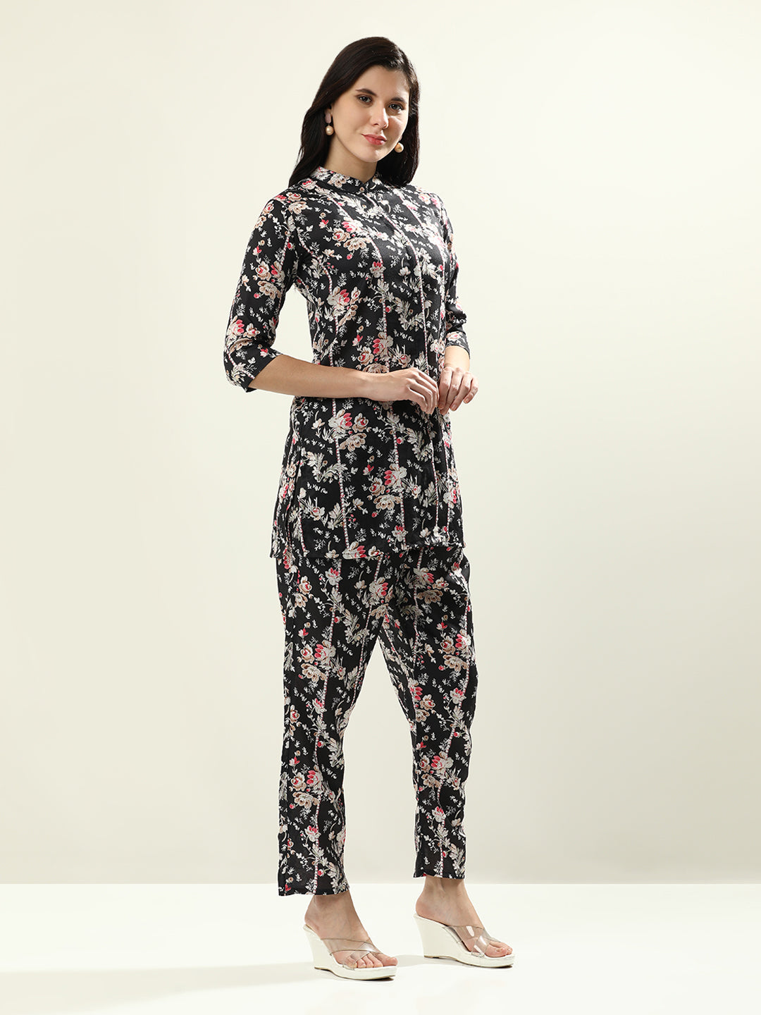Printed Floral Pure Cotton Co-Ord Sets