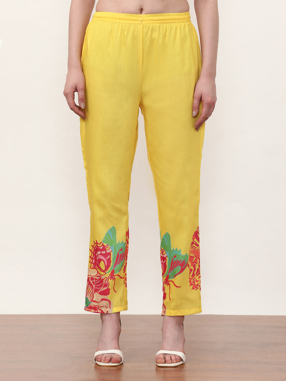 Embroidered Cotton Blend Floral Co-Ords