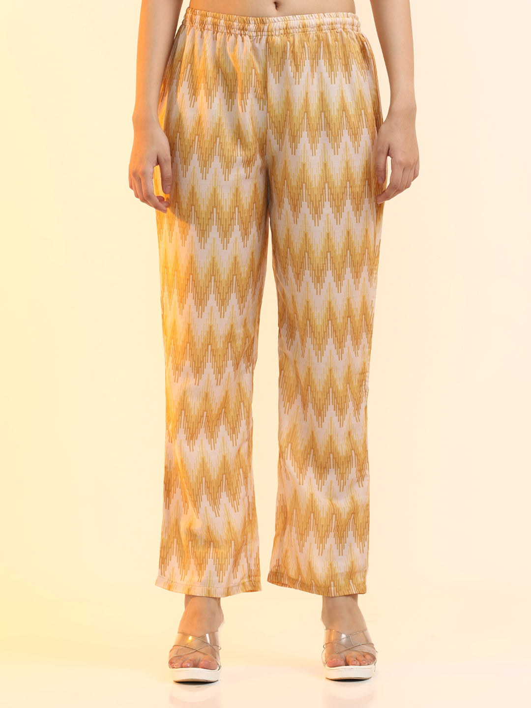 Printed Cotton Blend Floral Kurta Sets