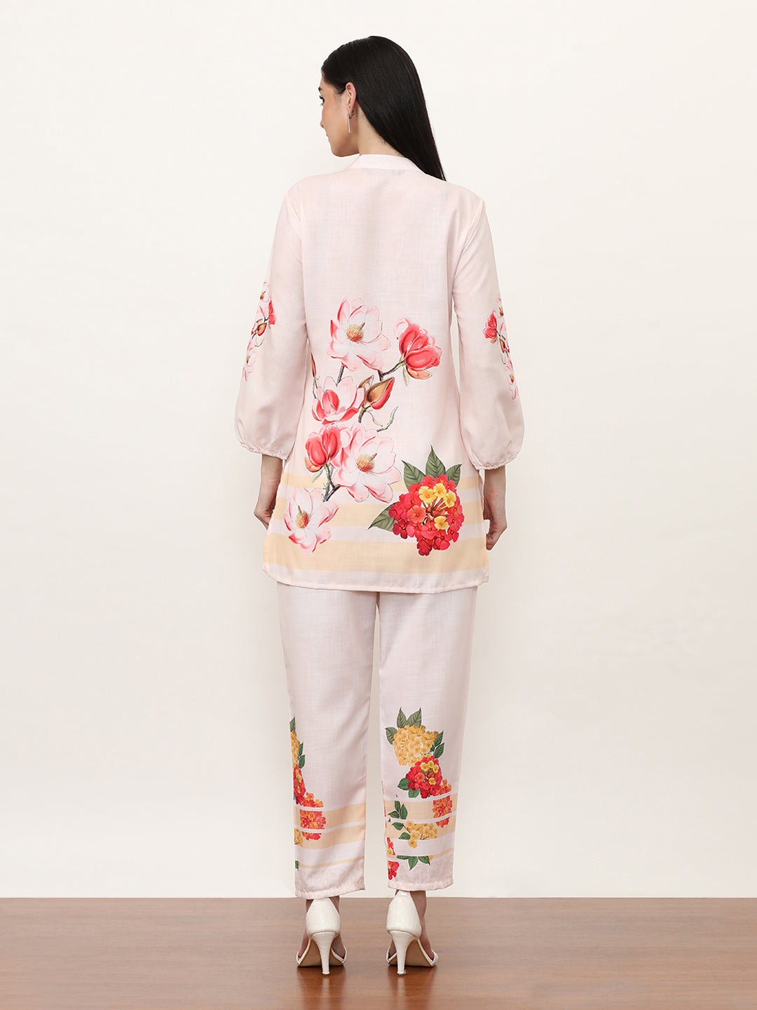 Printed Linen Floral Co-Ords