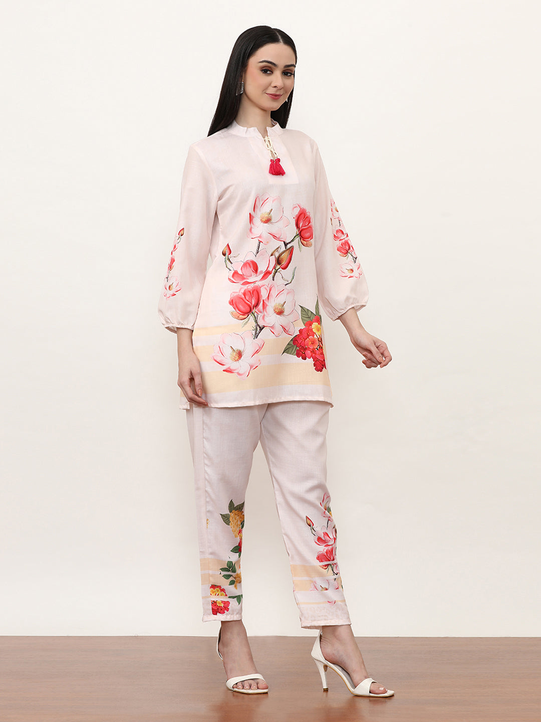 Printed Linen Floral Co-Ords