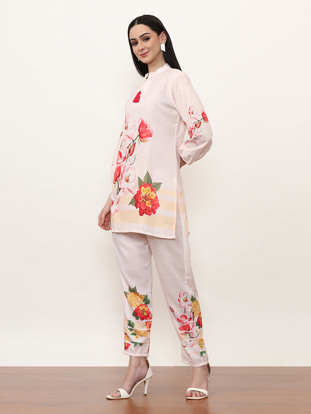 Printed Linen Floral Co-Ords
