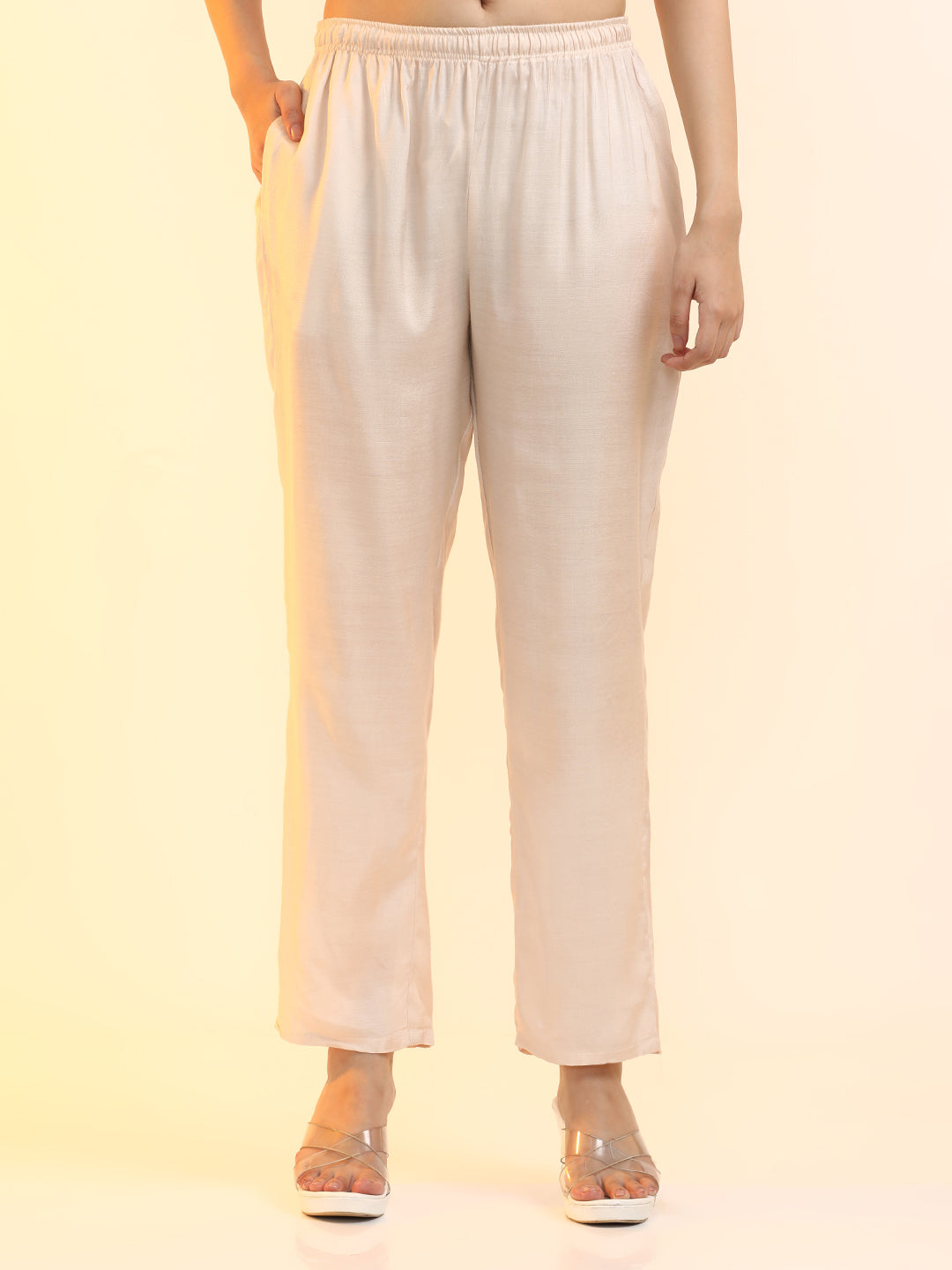 Printed Linen Floral Kurta Sets With Dupatta