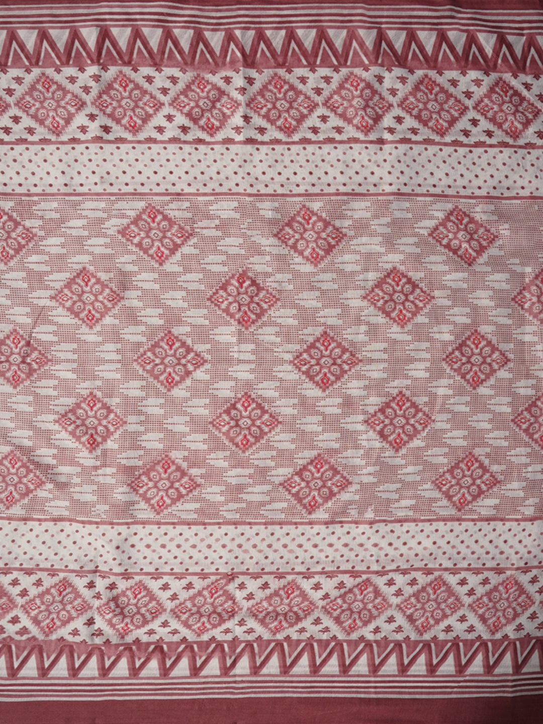 Pink Embellished Printed Pure Cotton Dress Material with Dupatta