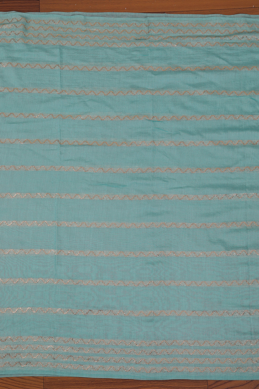 Unstitched Beads and Stones Dress Material With Dupatta