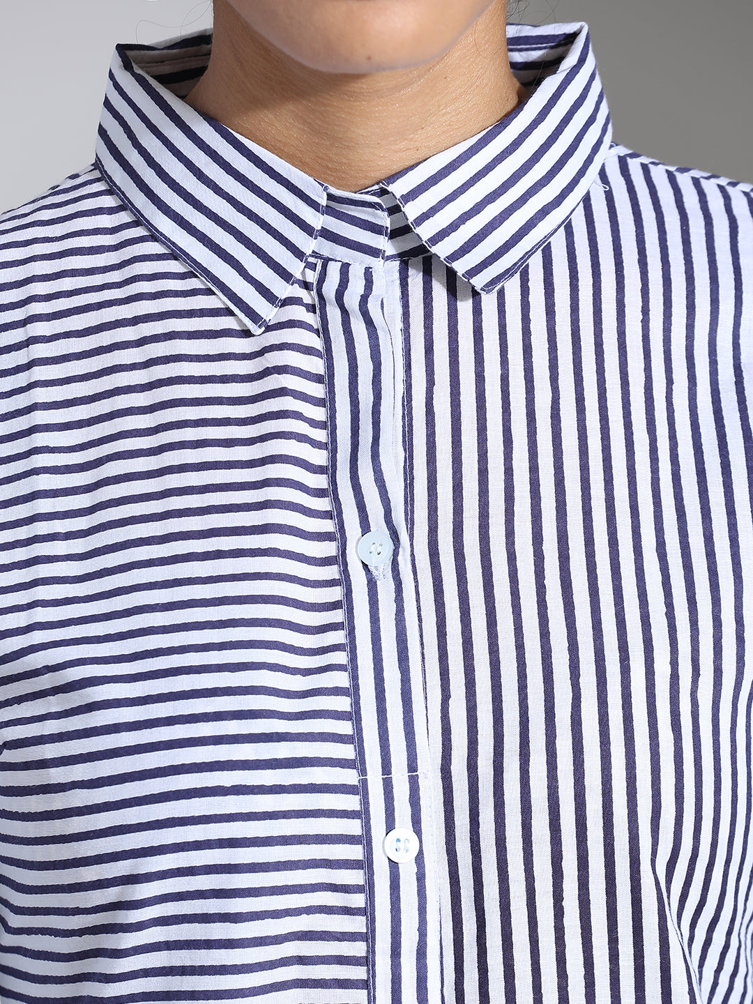 Striped Cotton Formal Kurta