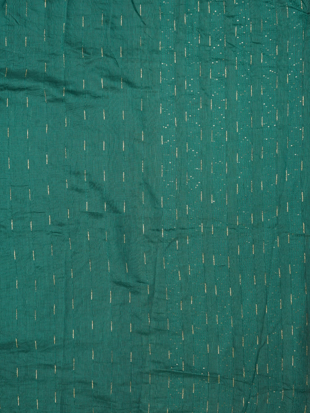 Light Green Floral Printed Embellished Cotton Dress Material with Dupatta