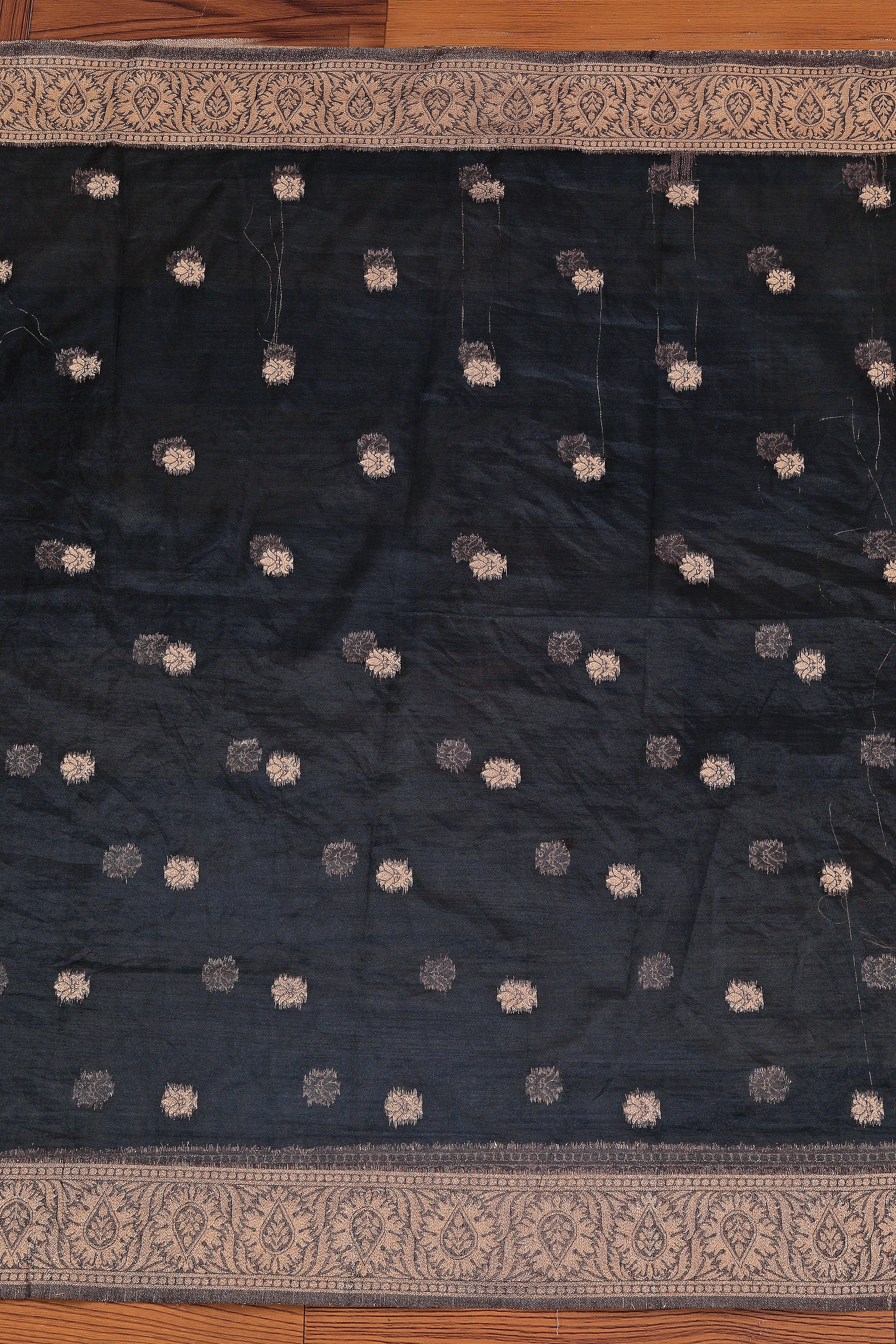 Unstitched Floral Printed Dress Material With Dupatta