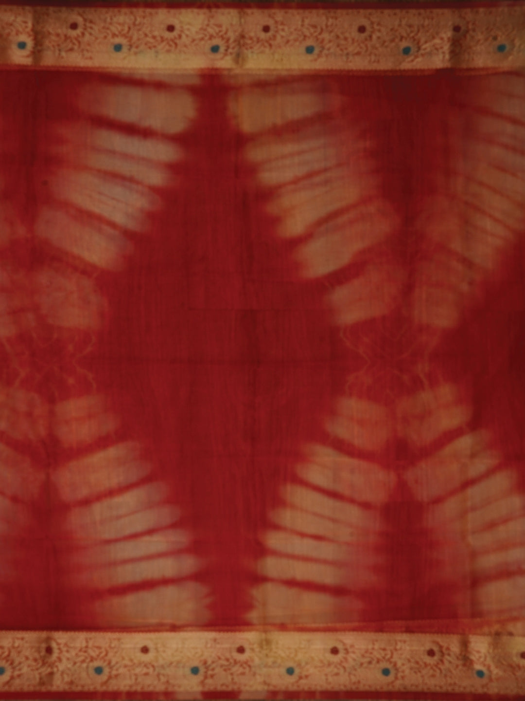 Peach Cotton Woven Design Embellished Dress Material with Dupatta