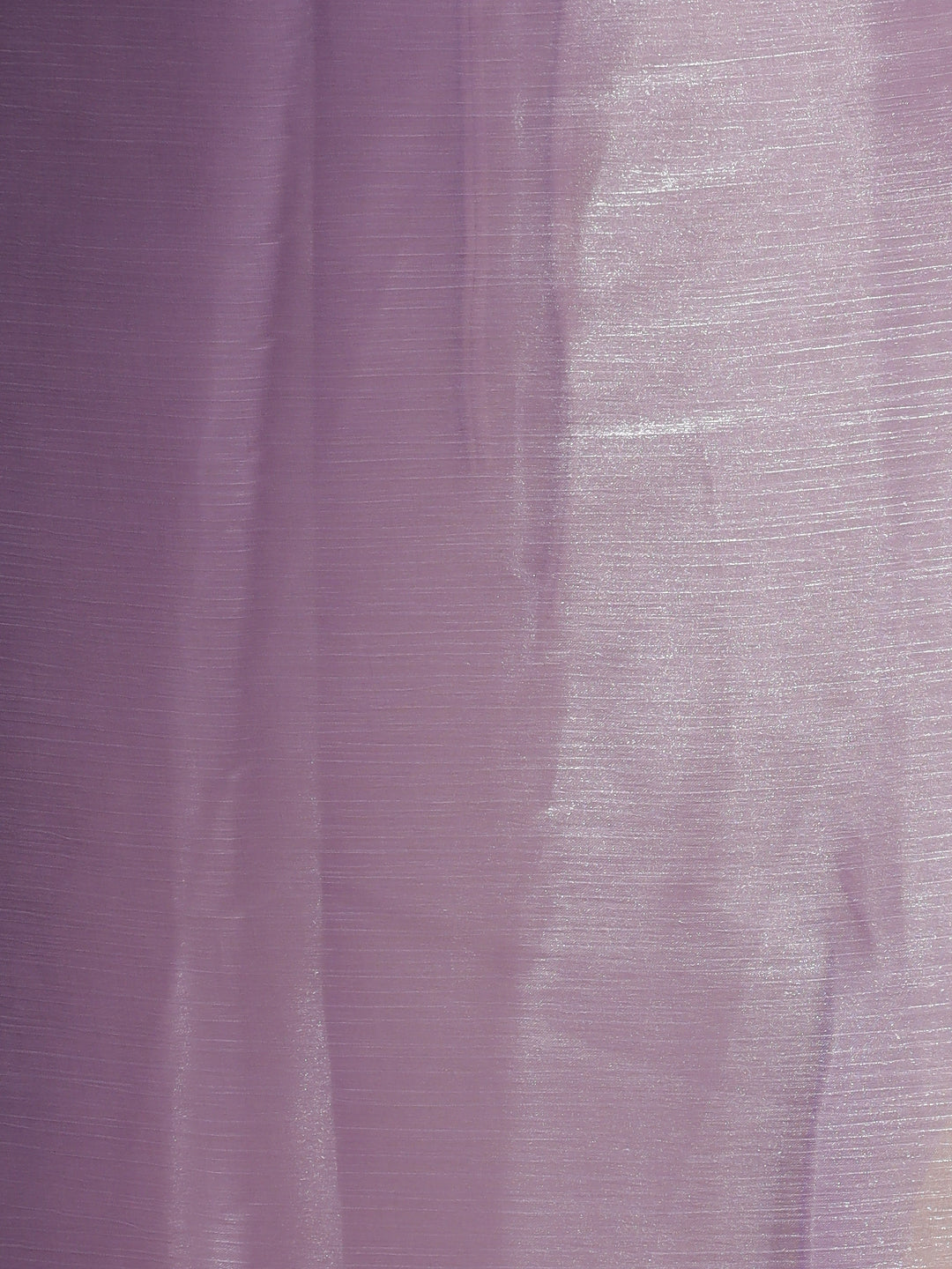 Lavender Festive Tissue Solid Saree