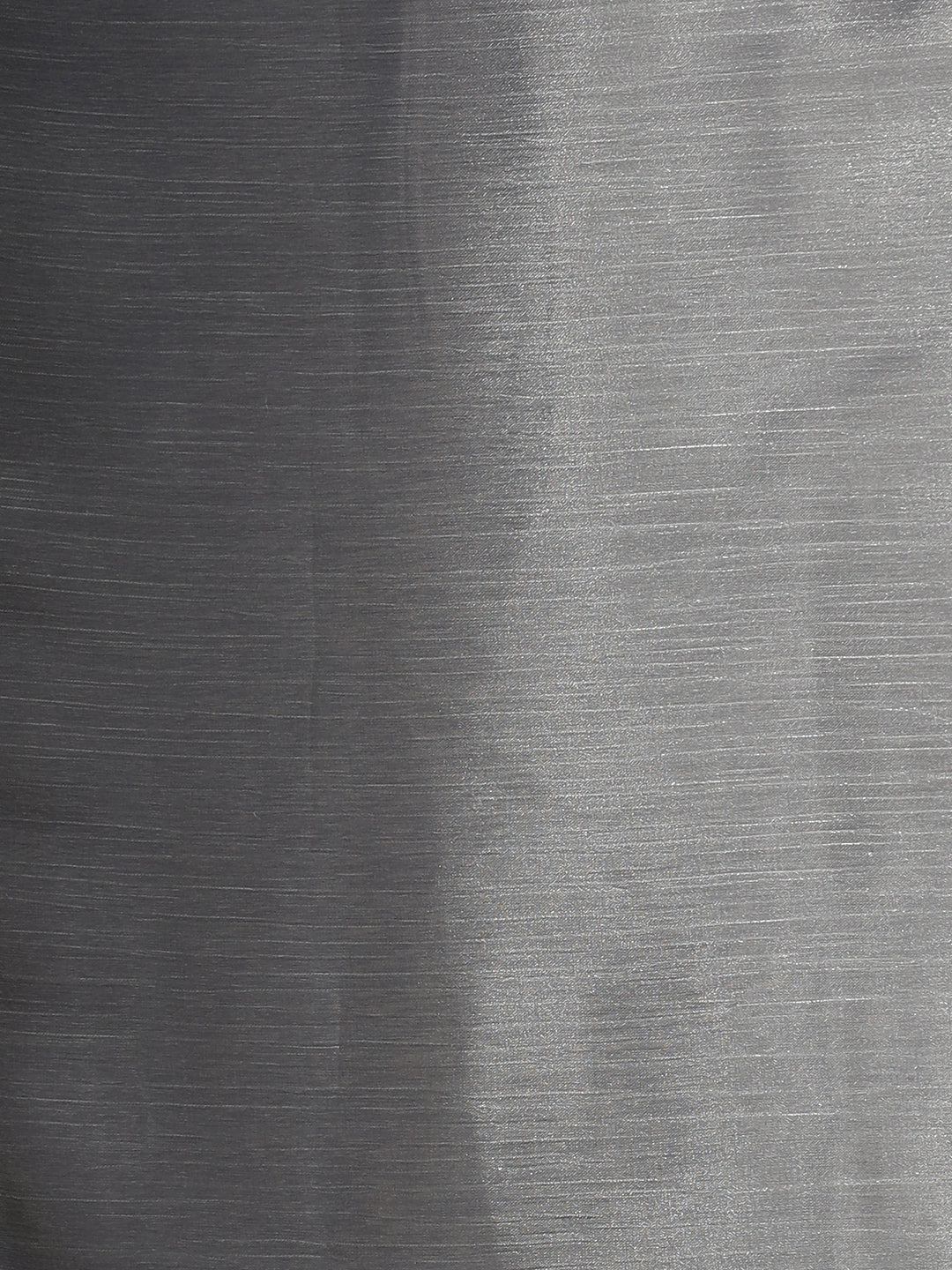 Grey Festive Tissue Solid Saree