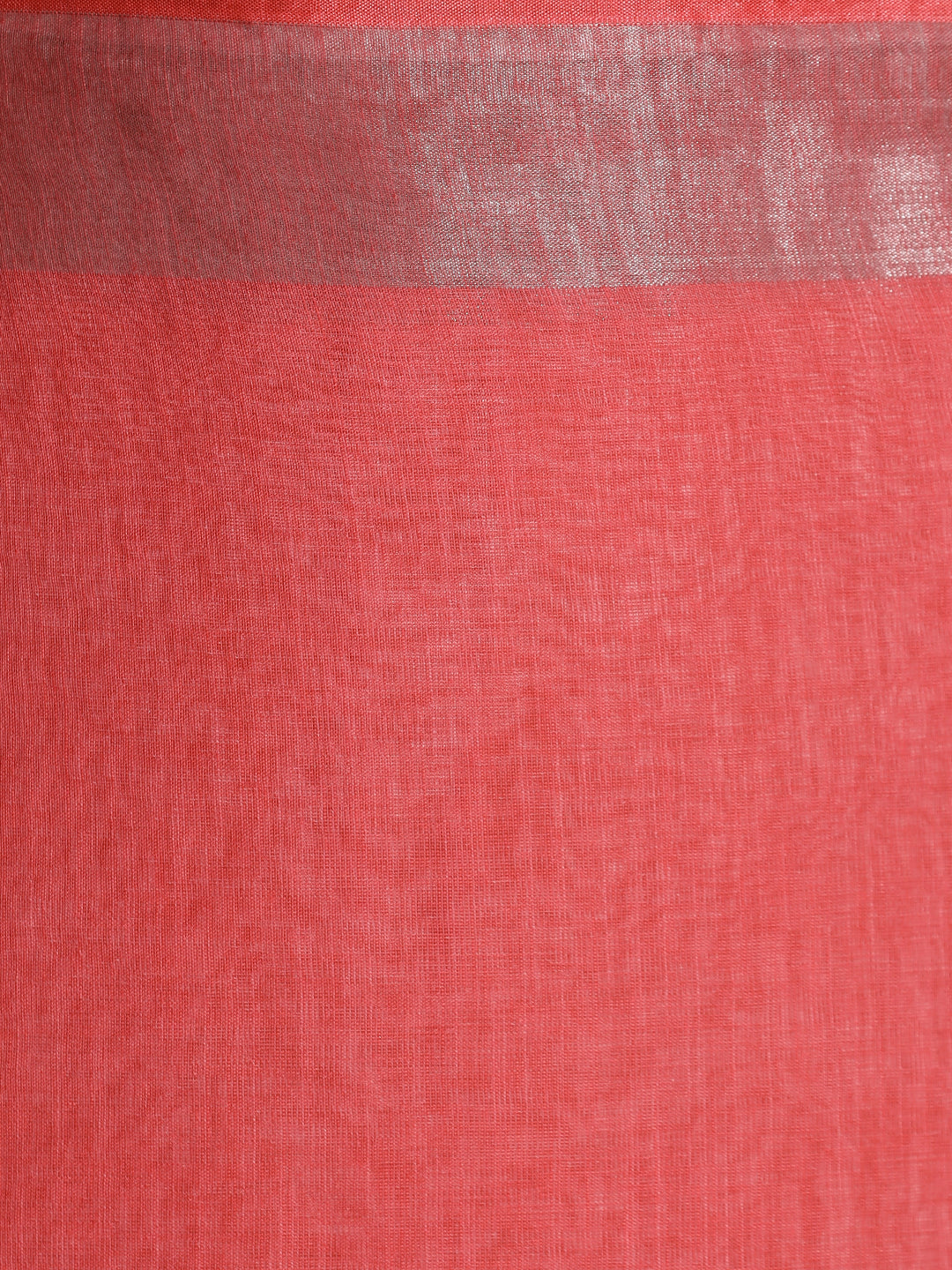 Geometric Printed Daily Wear Pure Linen Saree