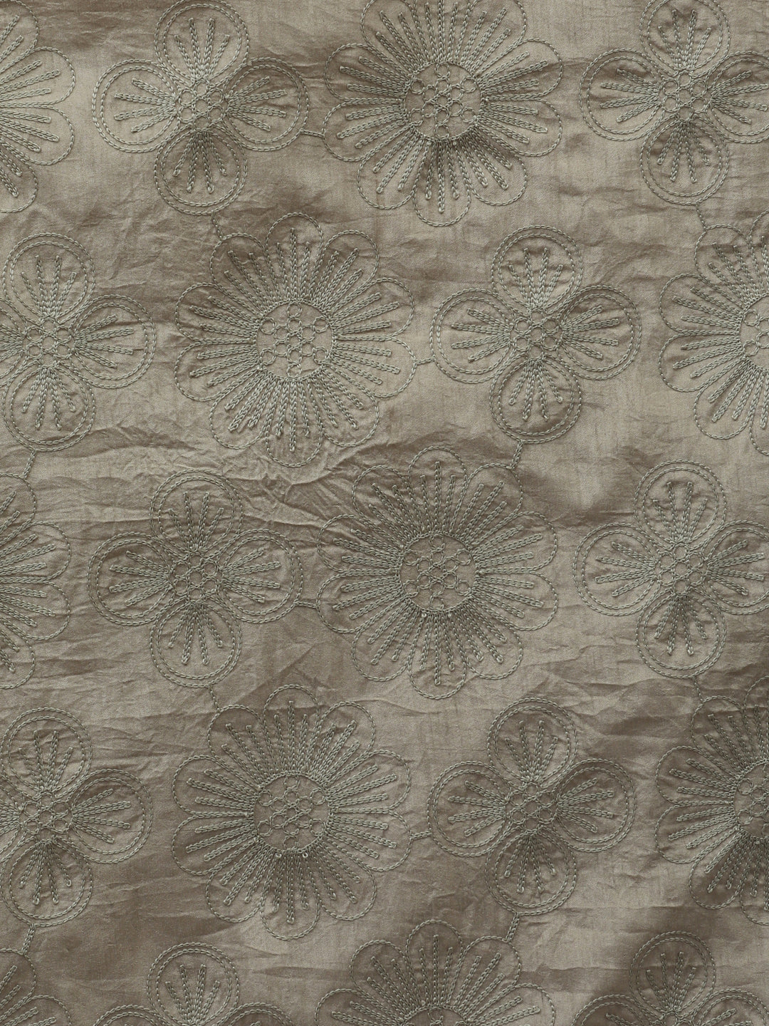 Floral Muslin Cotton Saree with Unstiched Blouse