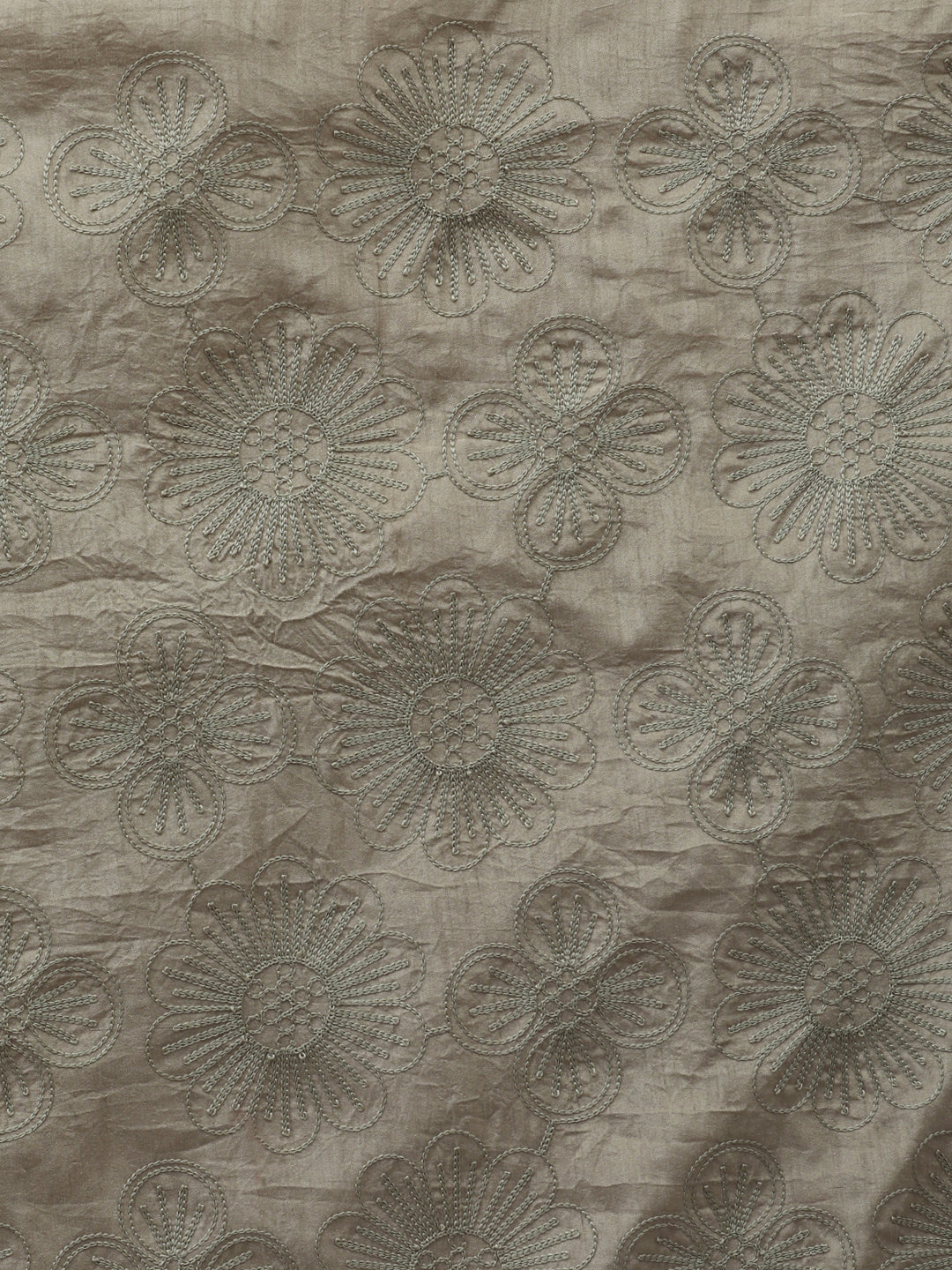 Floral Muslin Cotton Saree with Unstiched Blouse