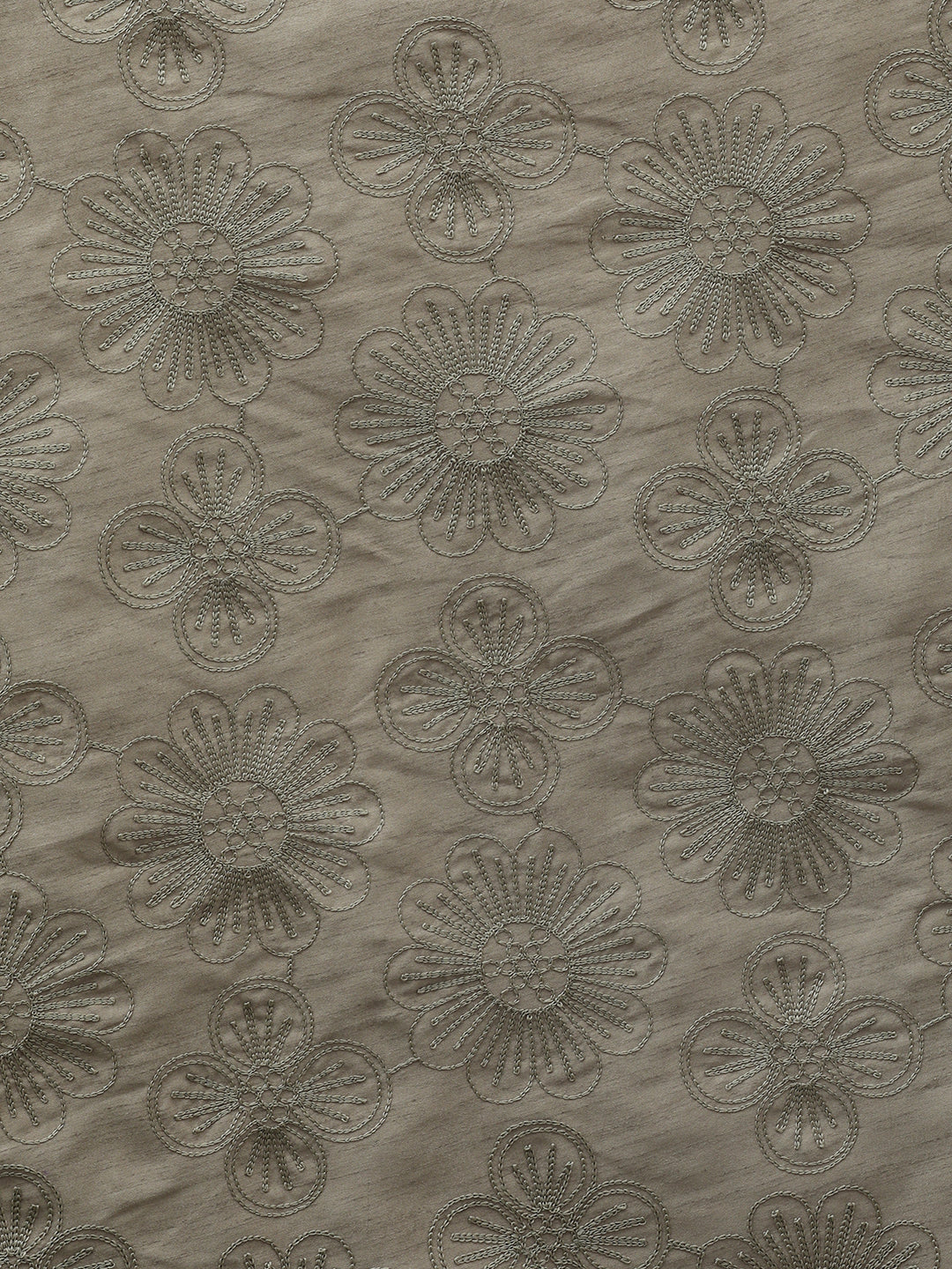 Floral Muslin Cotton Saree with Unstiched Blouse