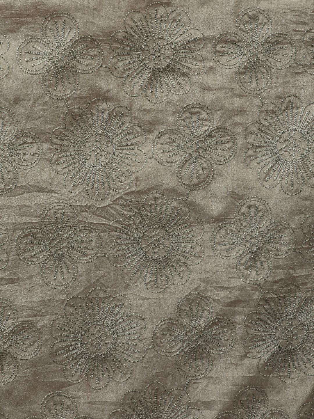 Floral Muslin Cotton Saree with Unstiched Blouse