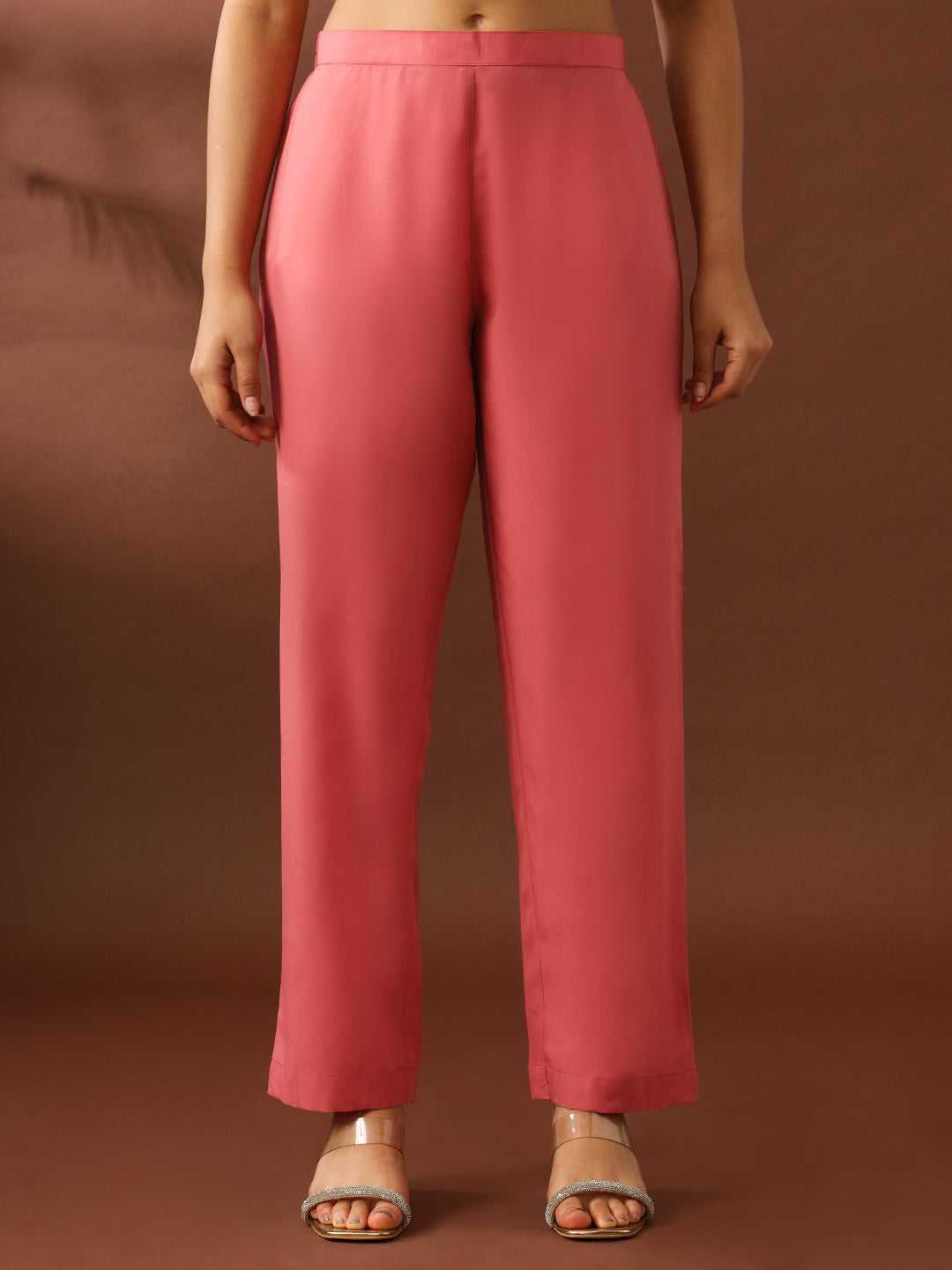 Floral Embroidered Straight Organza Kurta Sets