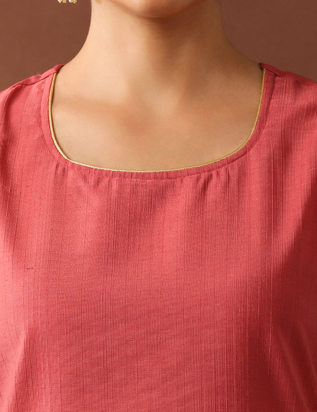 Floral Embroidered Straight Silk Blend Kurta & Sharara Sets