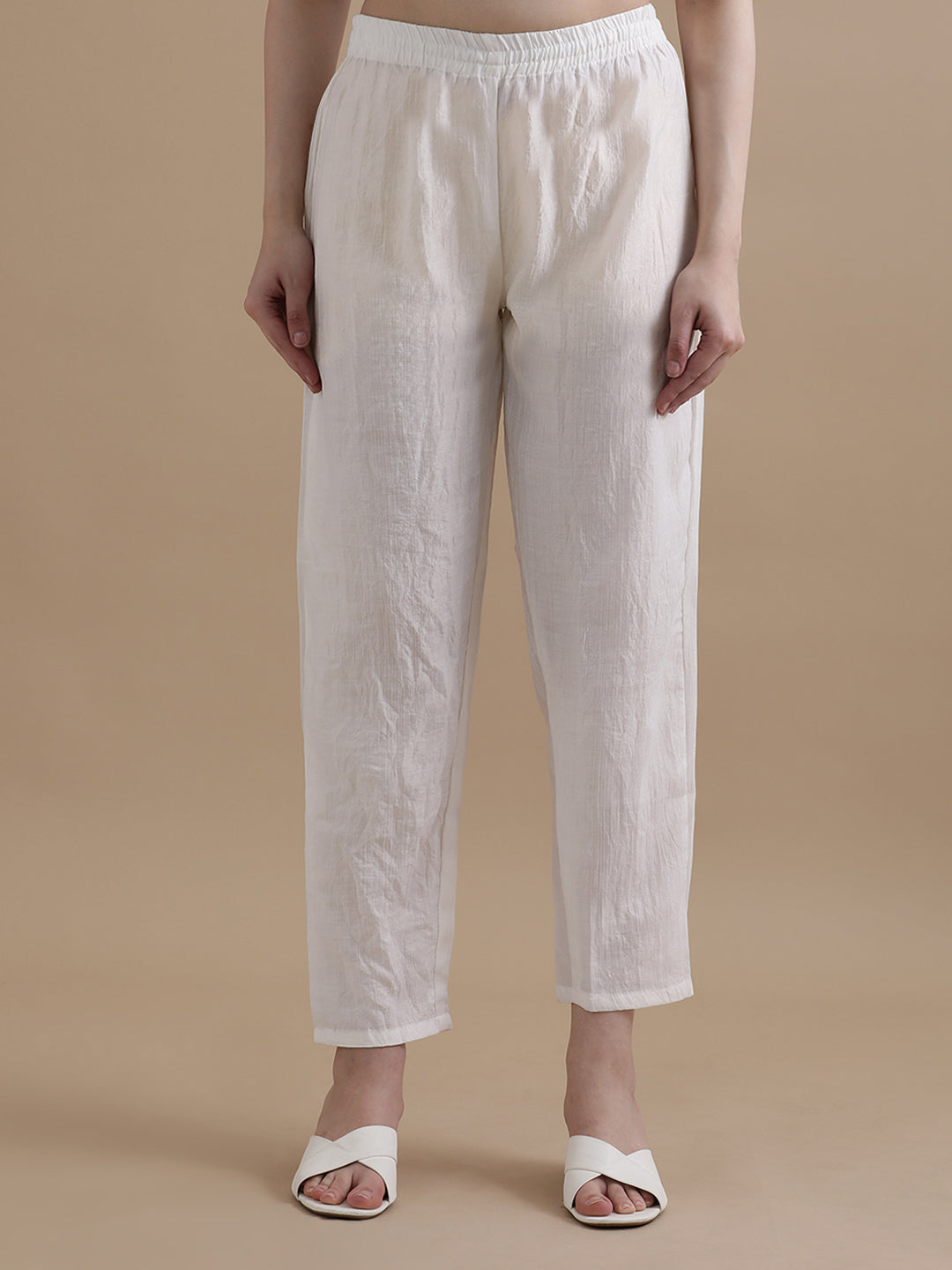 Embroidered Nylon Ethnic Motifs Kurta Sets With Dupatta