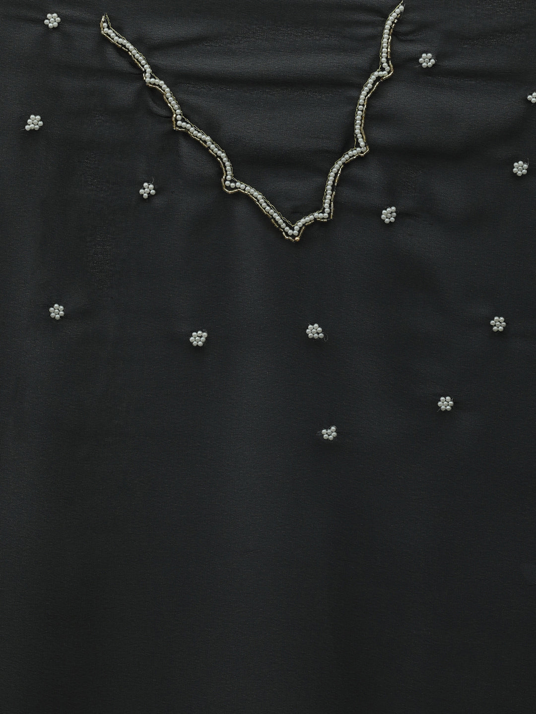 Embellished Georgette Saree with Unstiched Blouse