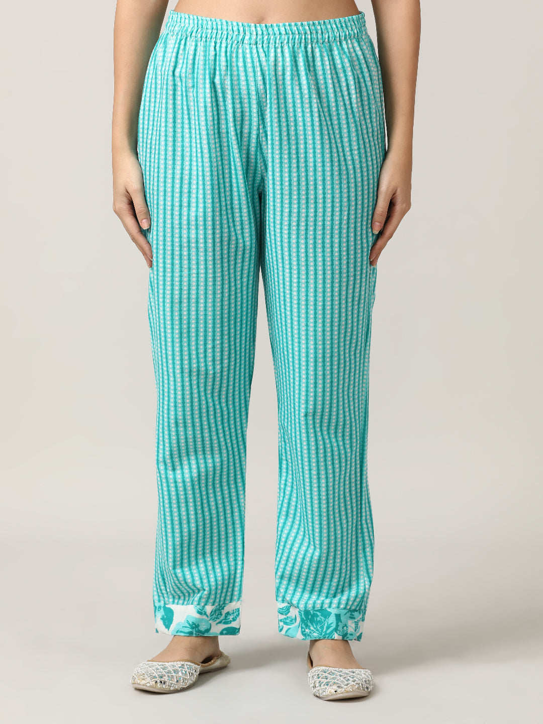 Embroidered Pure Cotton Floral Kurta Sets With Dupatta