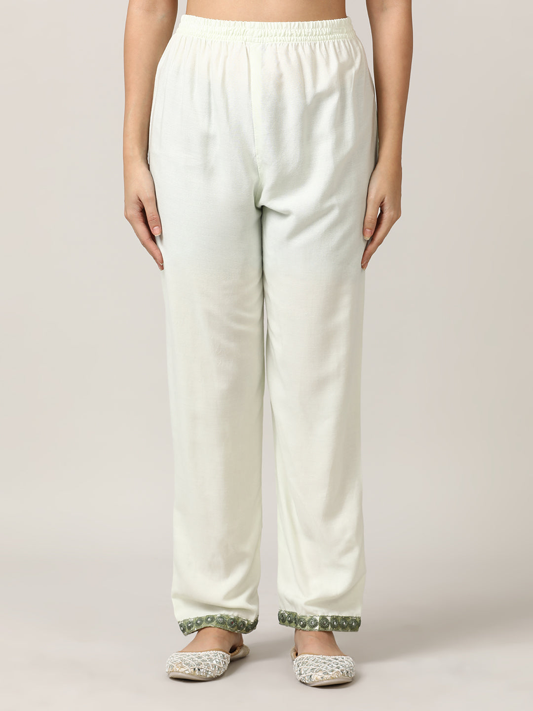 Embroidered Floral Flared Kurta Sets With Dupatta