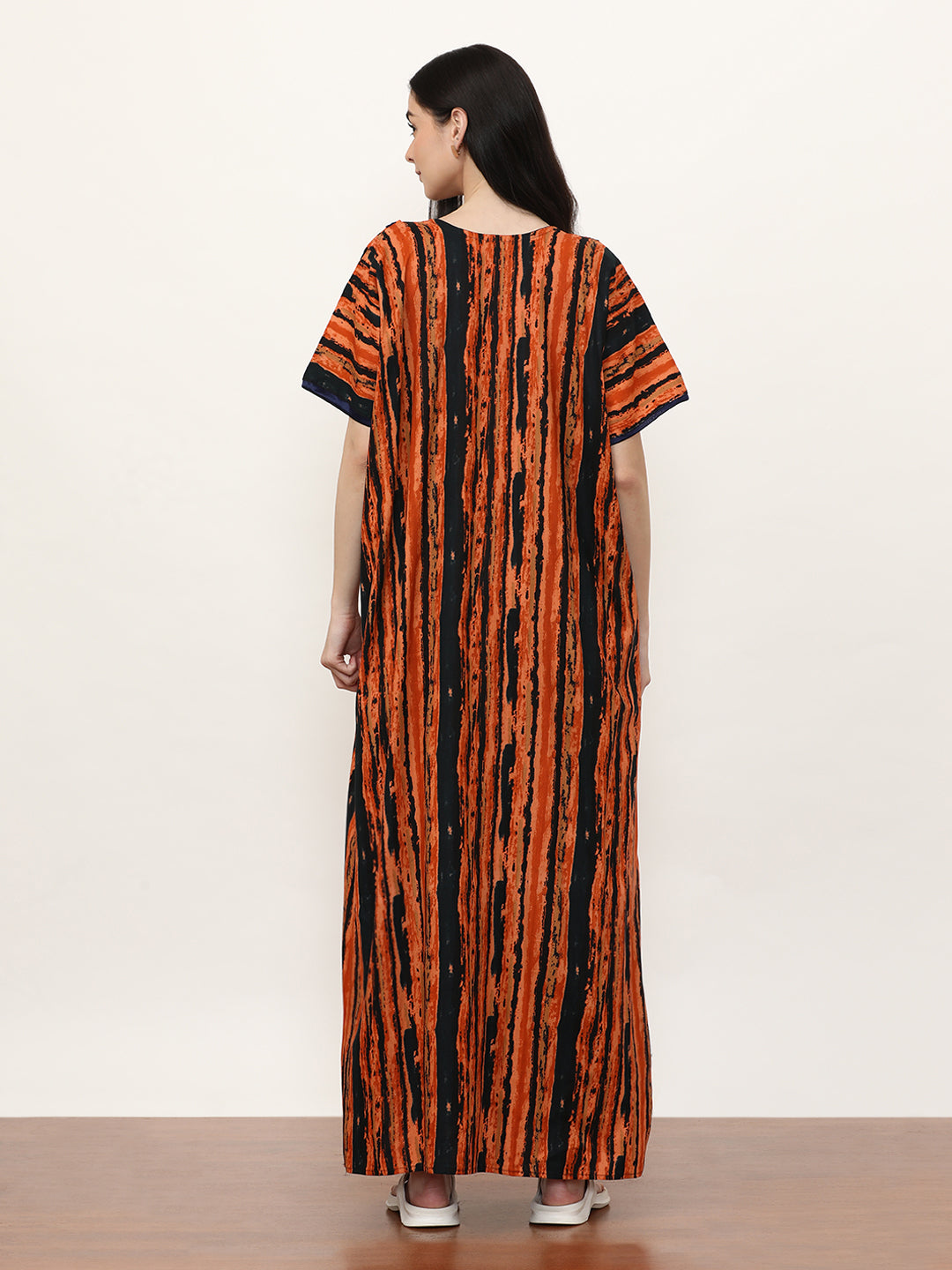 Printed Pure Cotton Maxi Nightdress