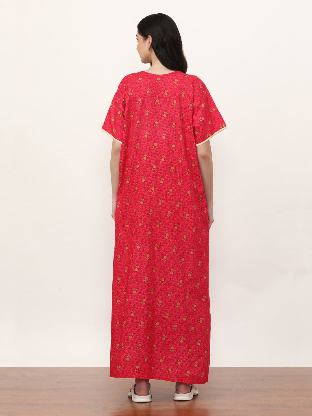 Printed Pure Cotton Maxi Nightdress