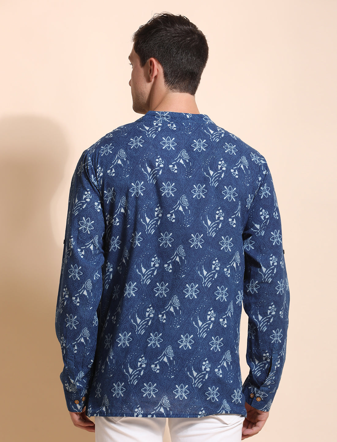 Pure Cotton Printed Casual Indie Shirt