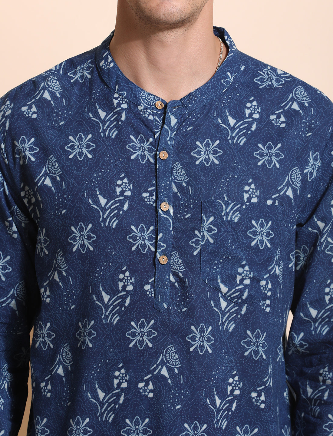 Pure Cotton Printed Casual Indie Shirt