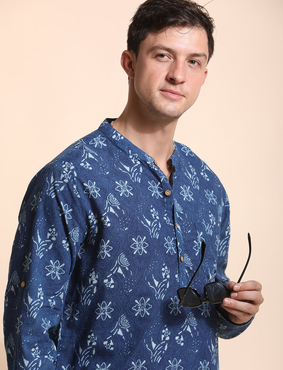 Pure Cotton Printed Casual Indie Shirt