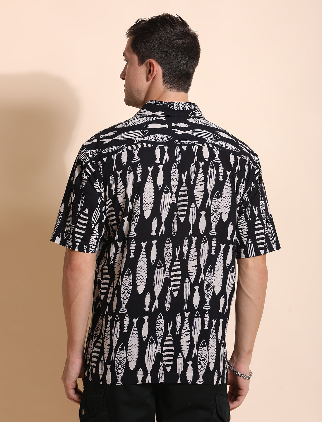 Pure Cotton Printed Casual Indie Shirt