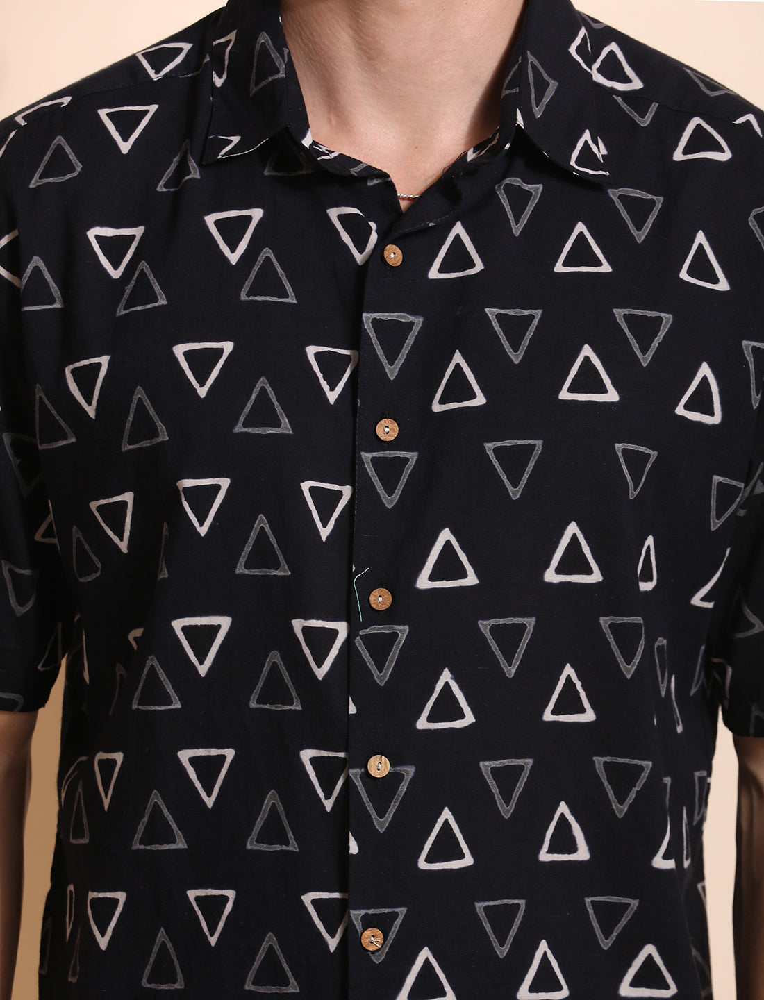 Pure Cotton Printed Casual Indie Shirt