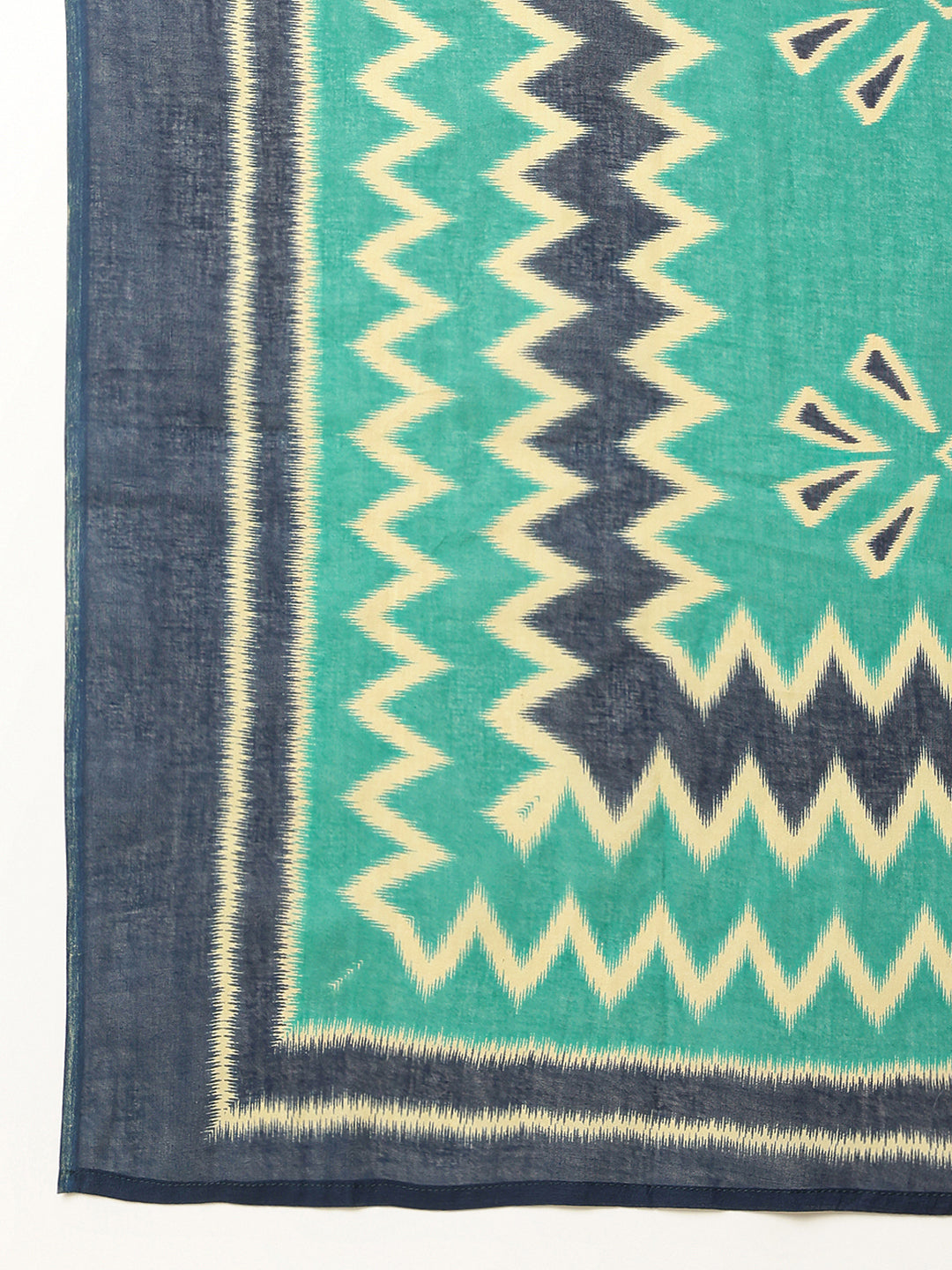 Floral Embroidered Straight Pure Cotton Kurta & Trousers Sets