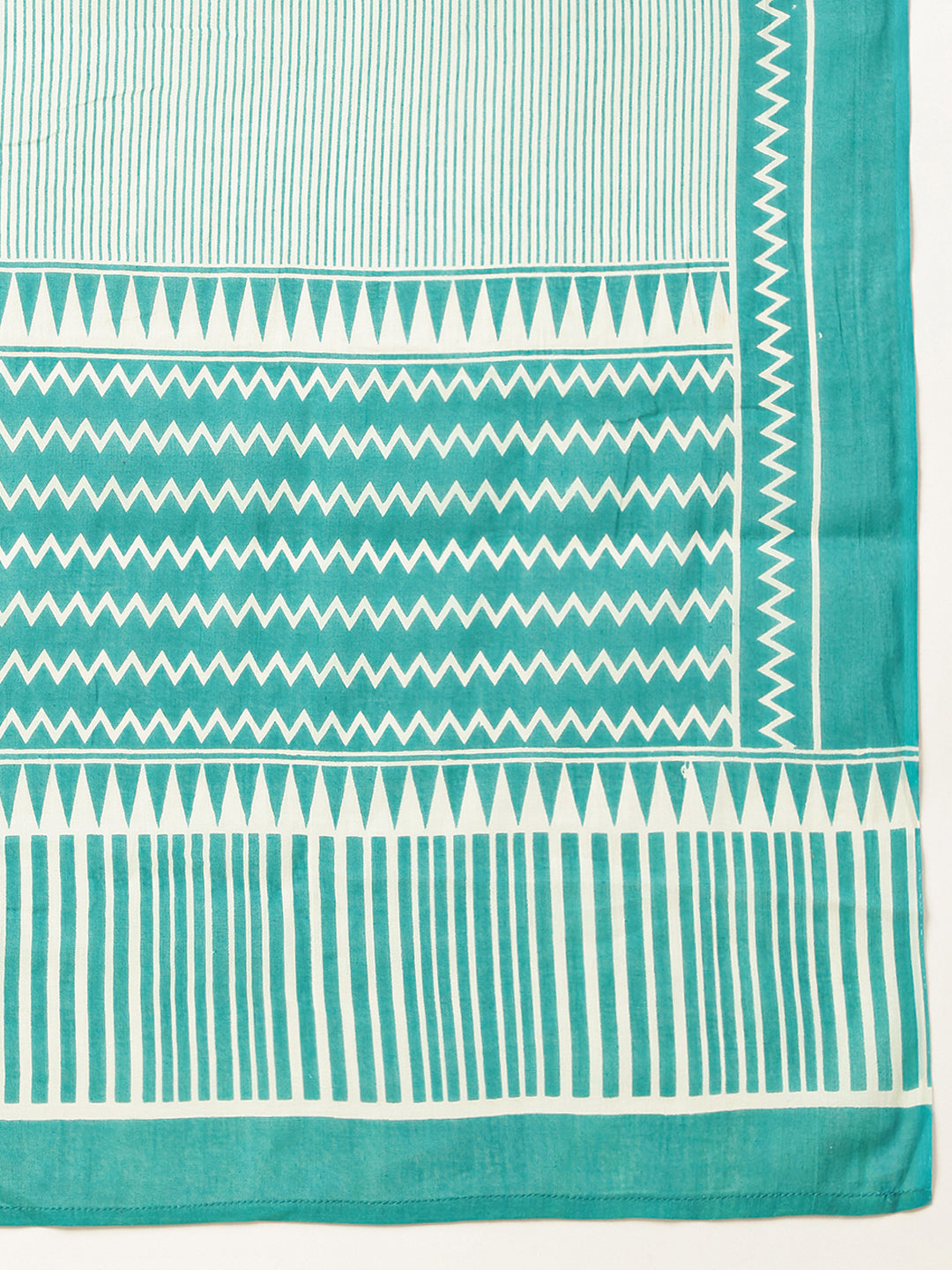 Floral Embroidered Straight Pure Cotton Kurta & Trousers Sets